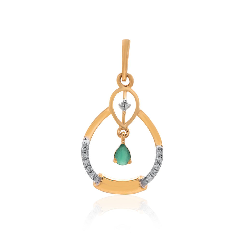 Norelle Halo Diamond Pendant Set