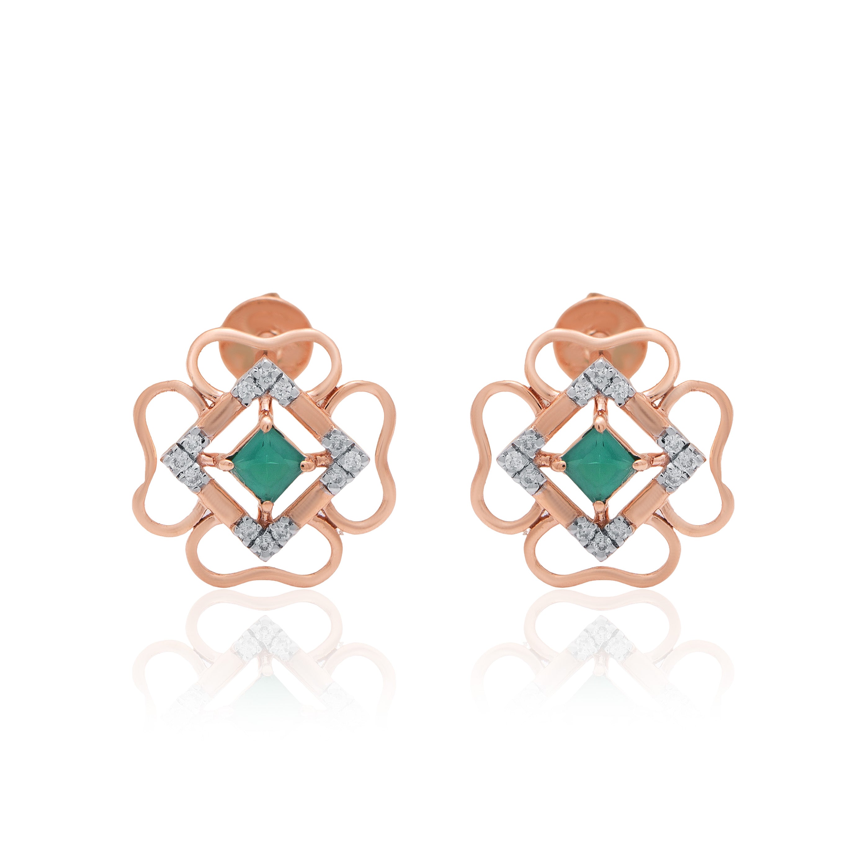Maelis Bloom Diamond Earrings