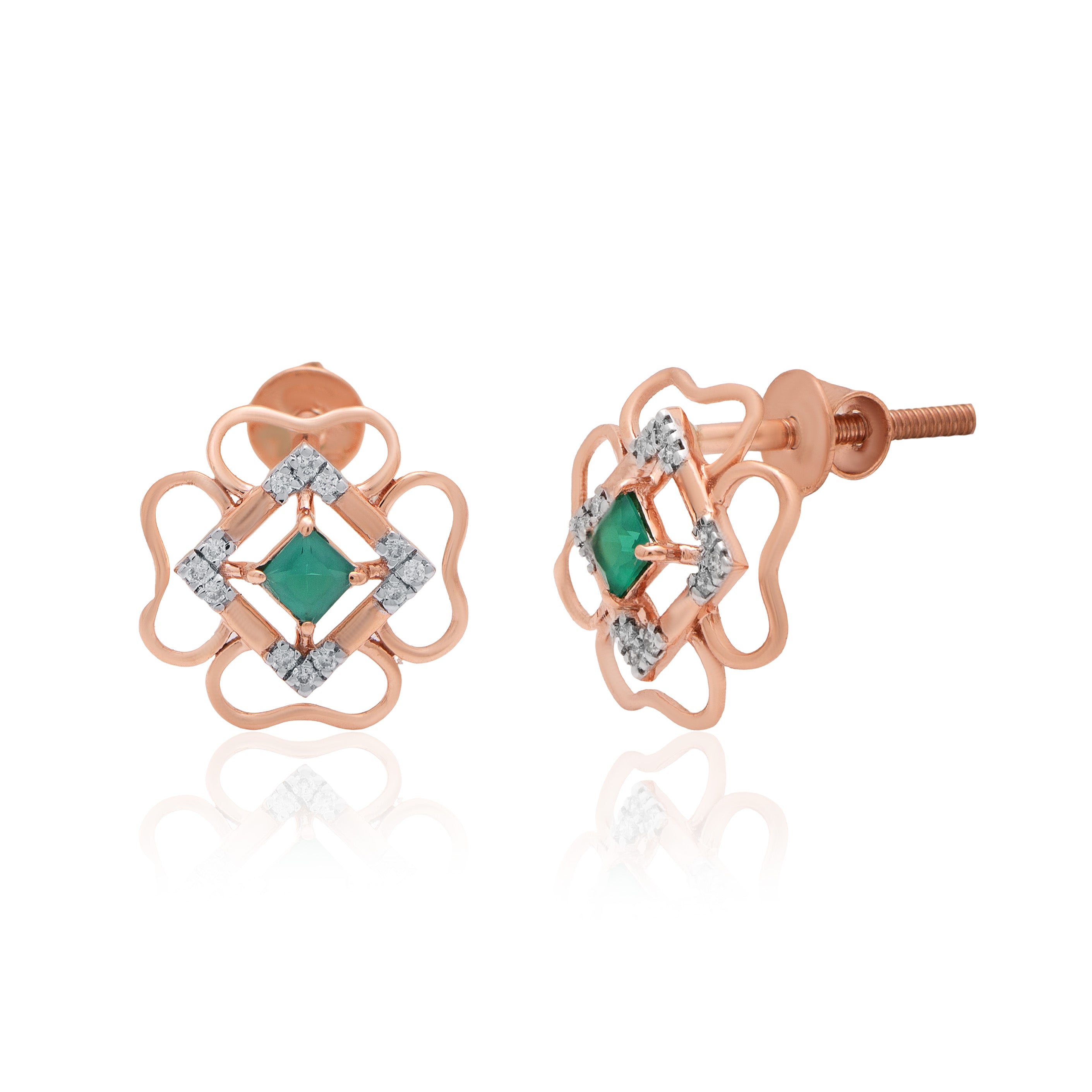 Maelis Bloom Diamond Earrings