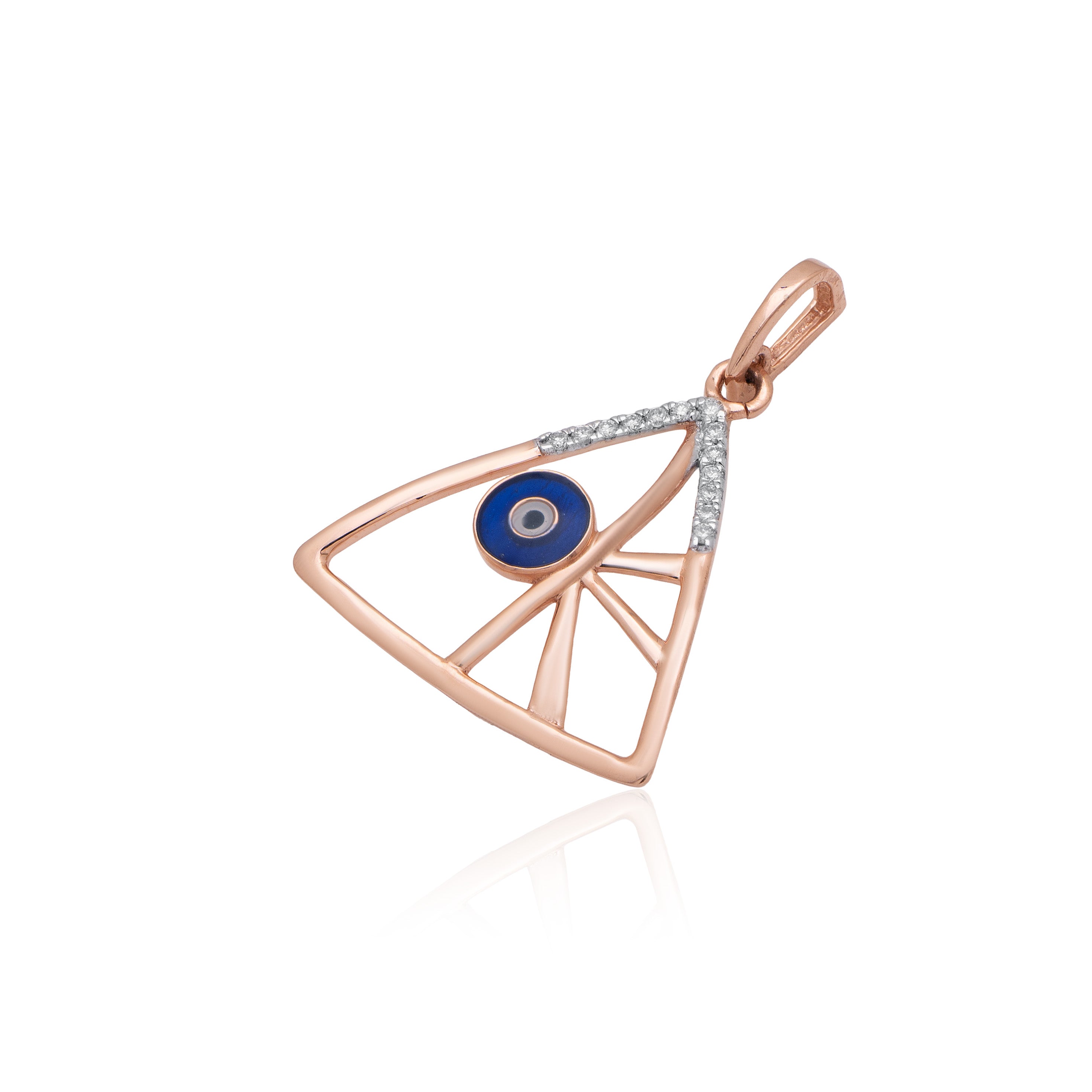 Vionne Halo Diamond Pendant Set