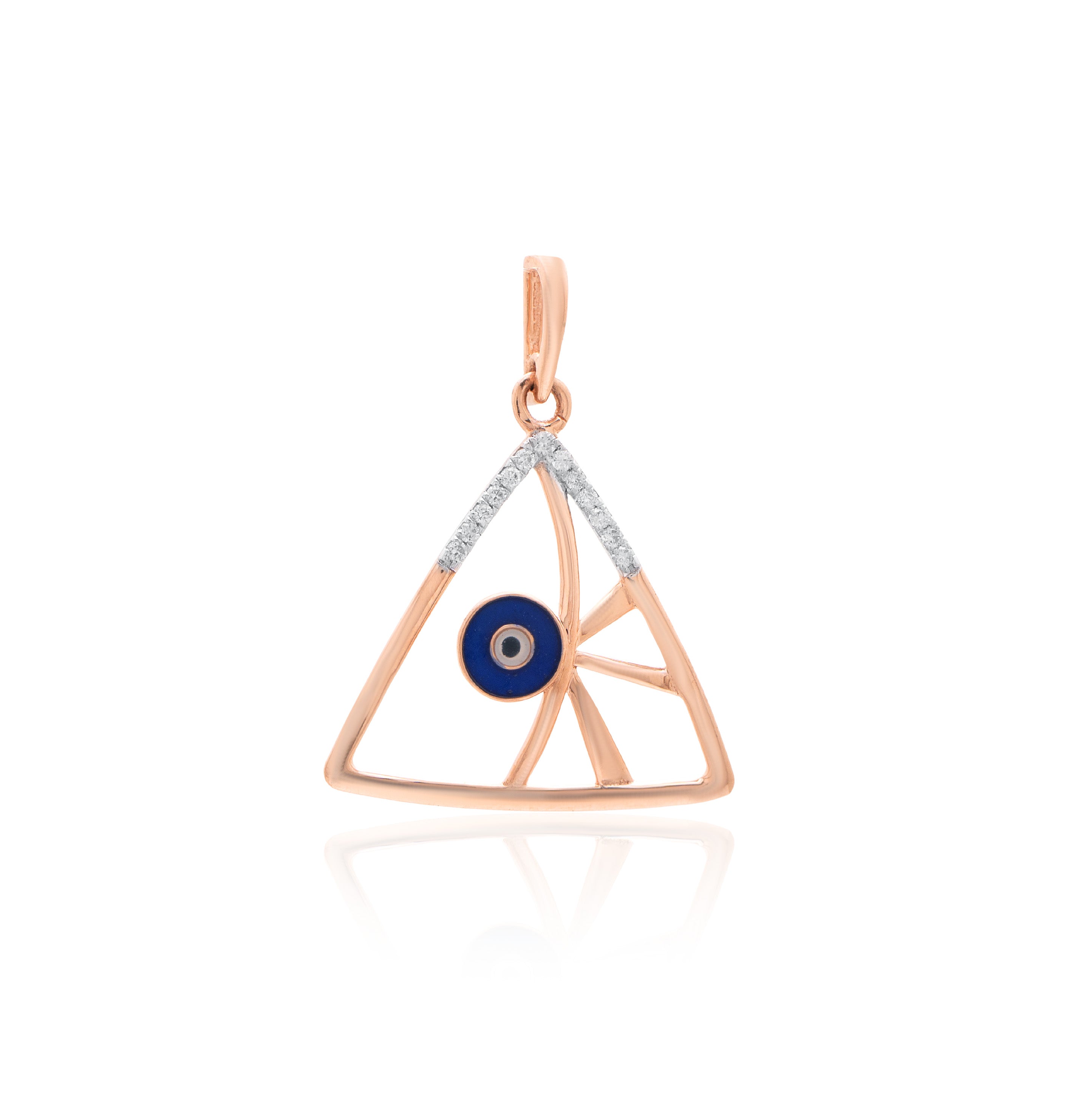 Vionne Halo Diamond Pendant Set