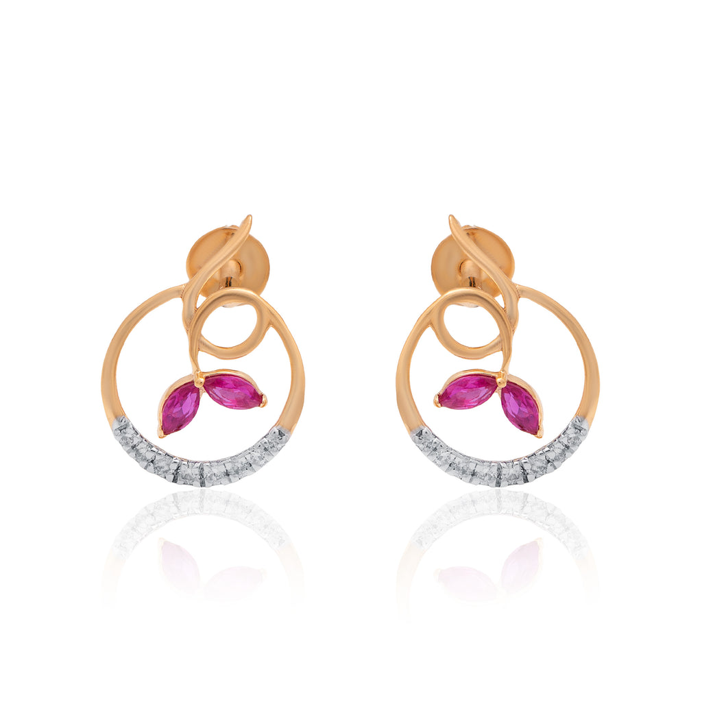 Corielle Bloom Diamond Earrings
