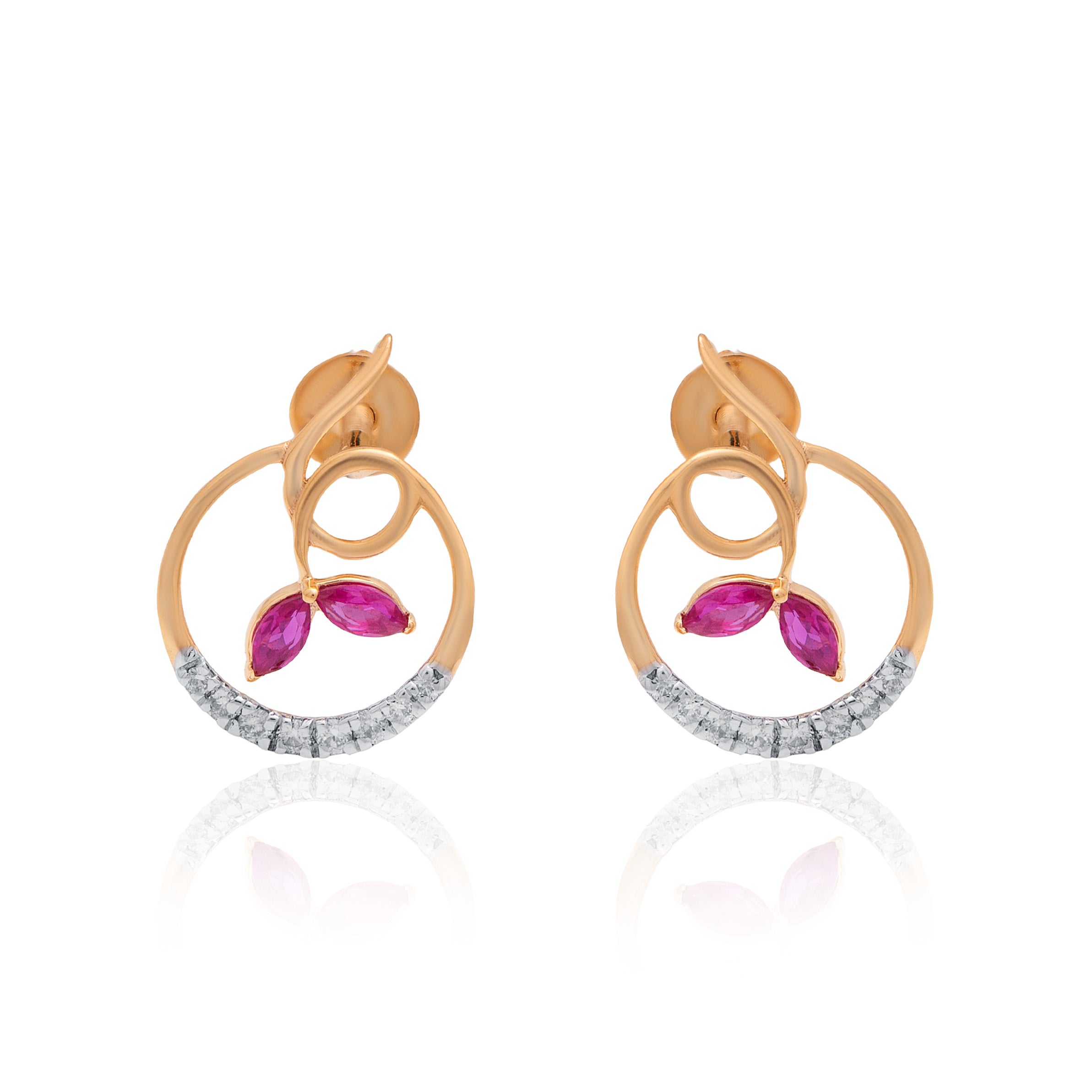 Corielle Bloom Diamond Earrings