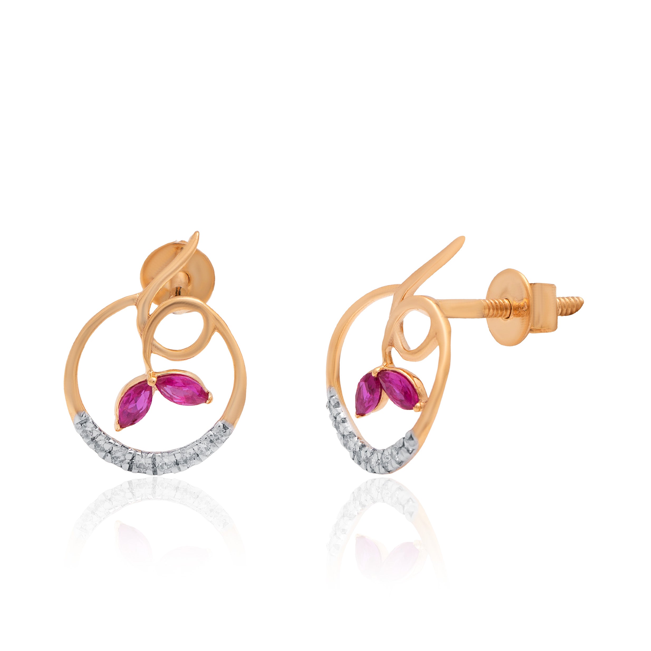 Corielle Bloom Diamond Earrings