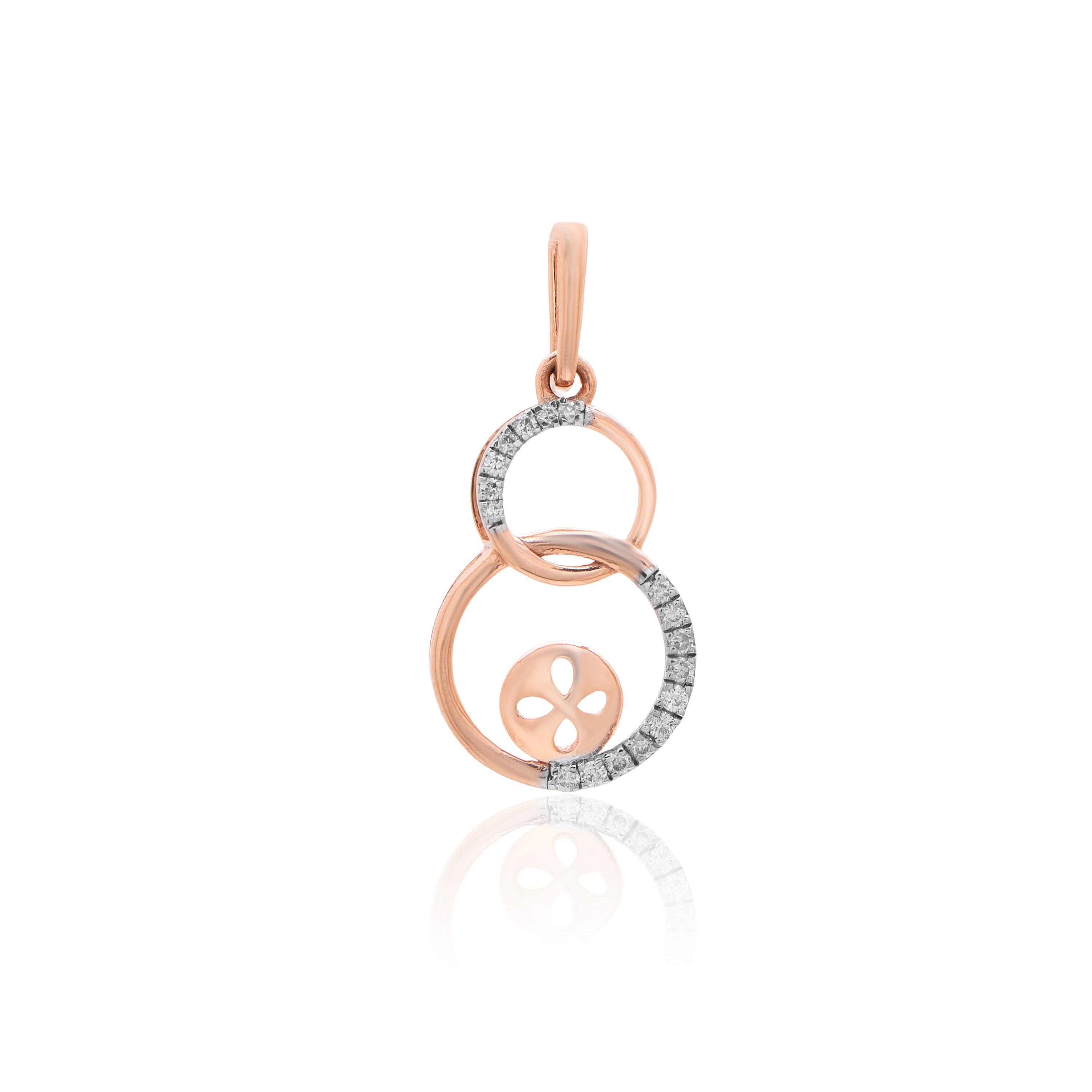 Velisse Halo Diamond Pendant
