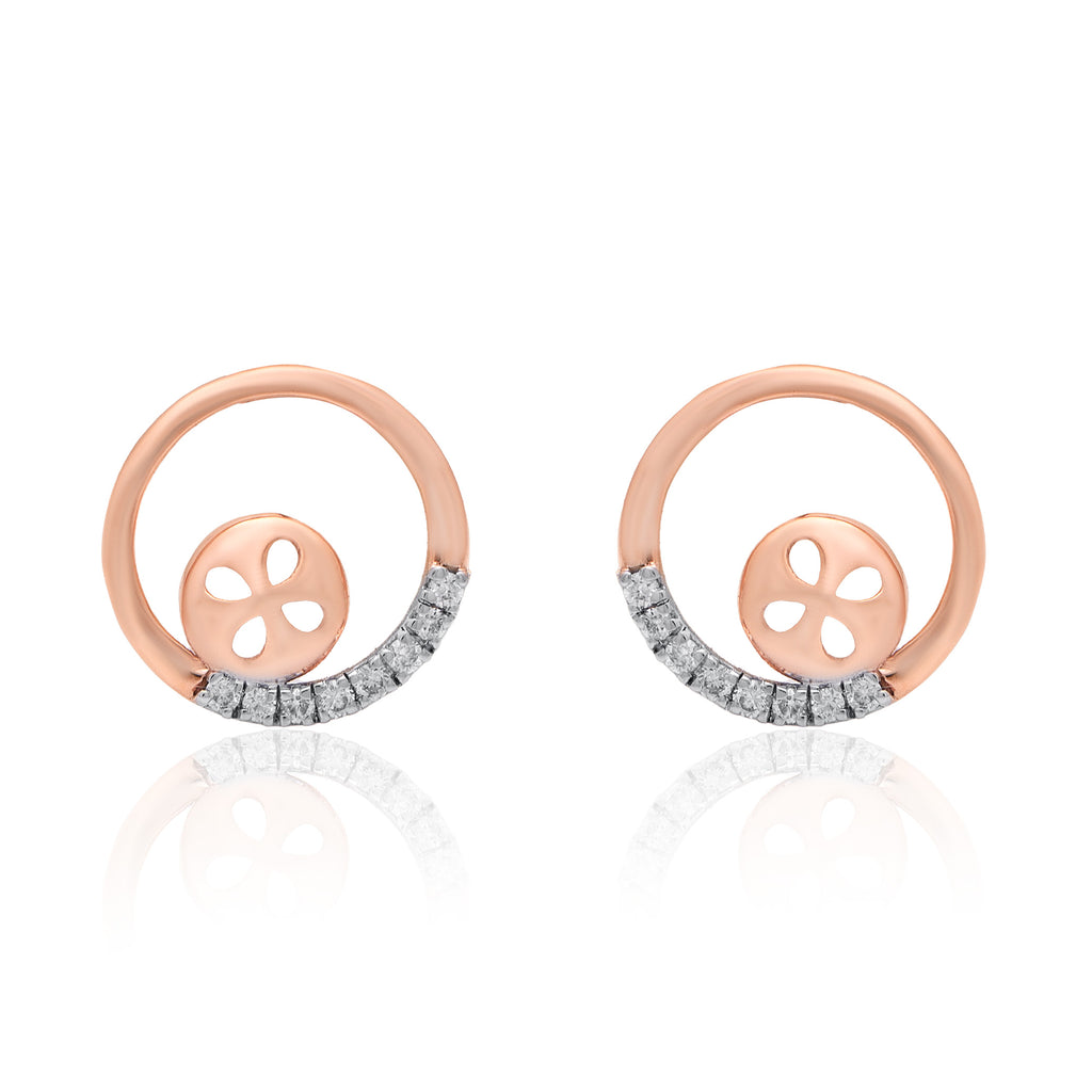 Virelle Bloom Diamond Earrings