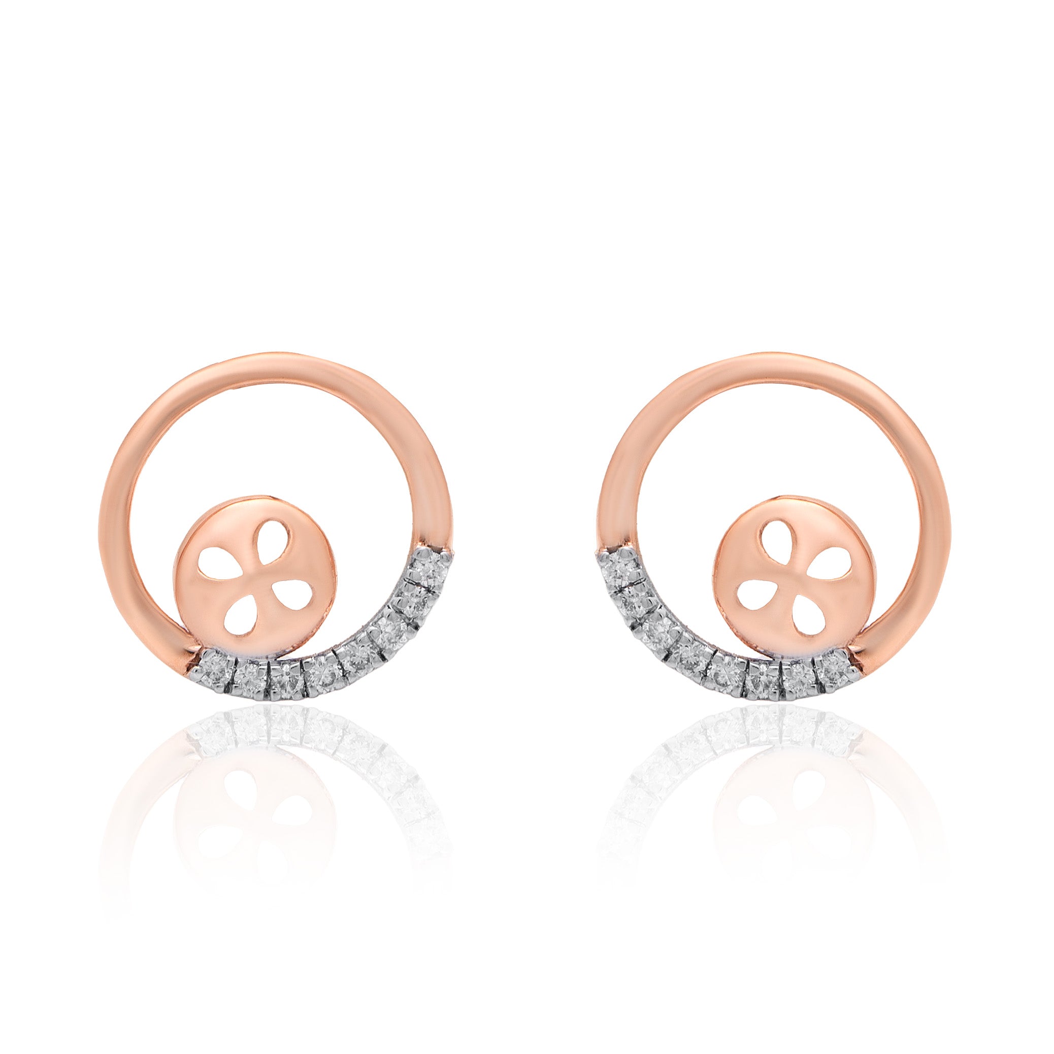 Virelle Bloom Diamond Earrings