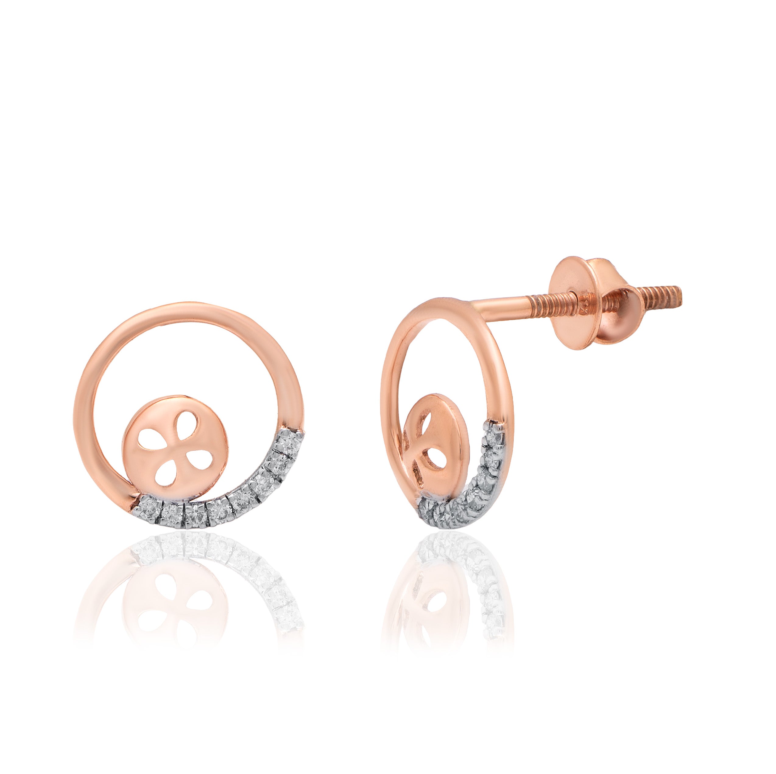 Virelle Bloom Diamond Earrings