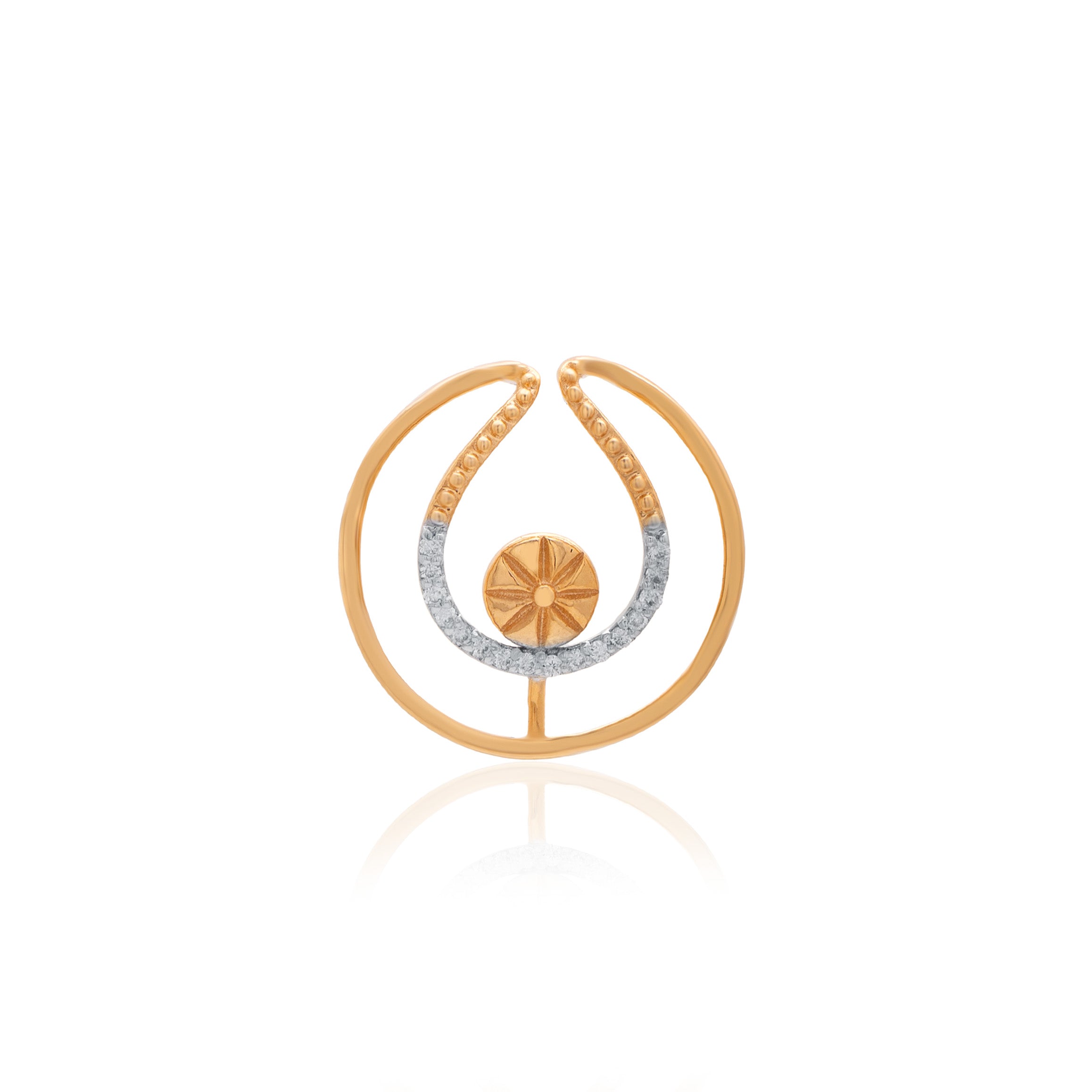 Vanelle Halo Diamond Pendant