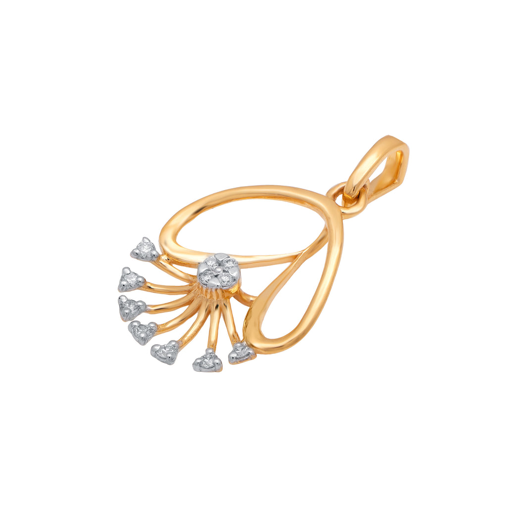 Orlisse Halo Diamond Pendant Set