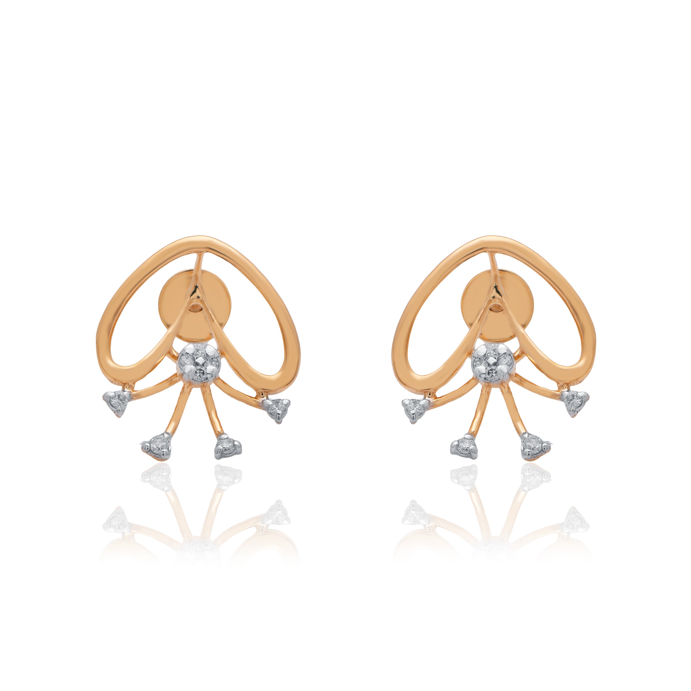 Orlina Bloom Diamond Earrings