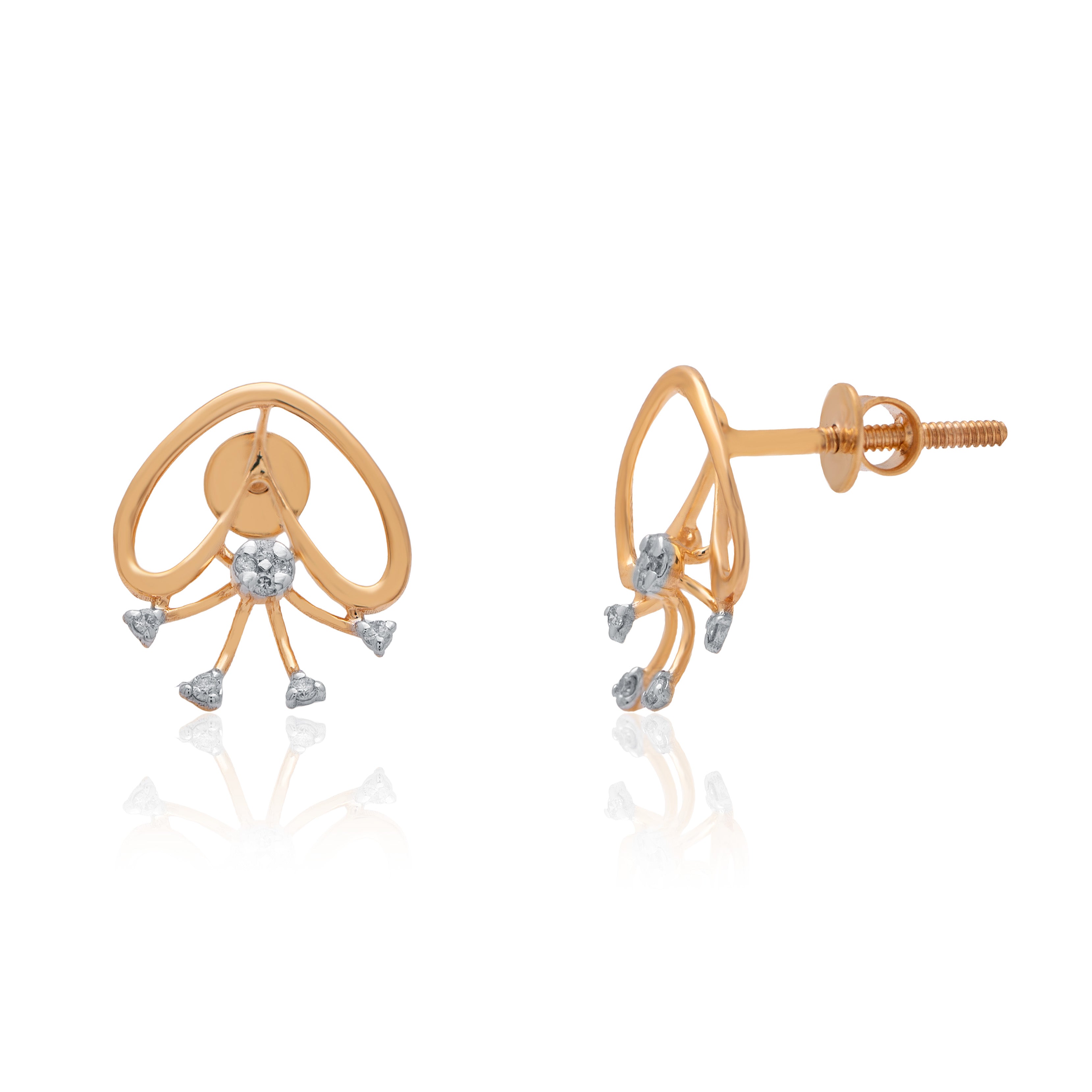 Orlina Bloom Diamond Earrings
