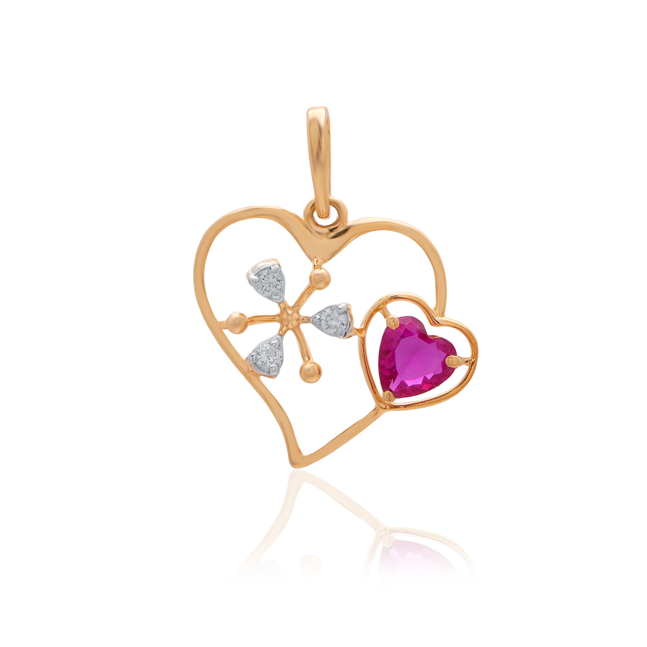 Elenza Halo Diamond Pendant