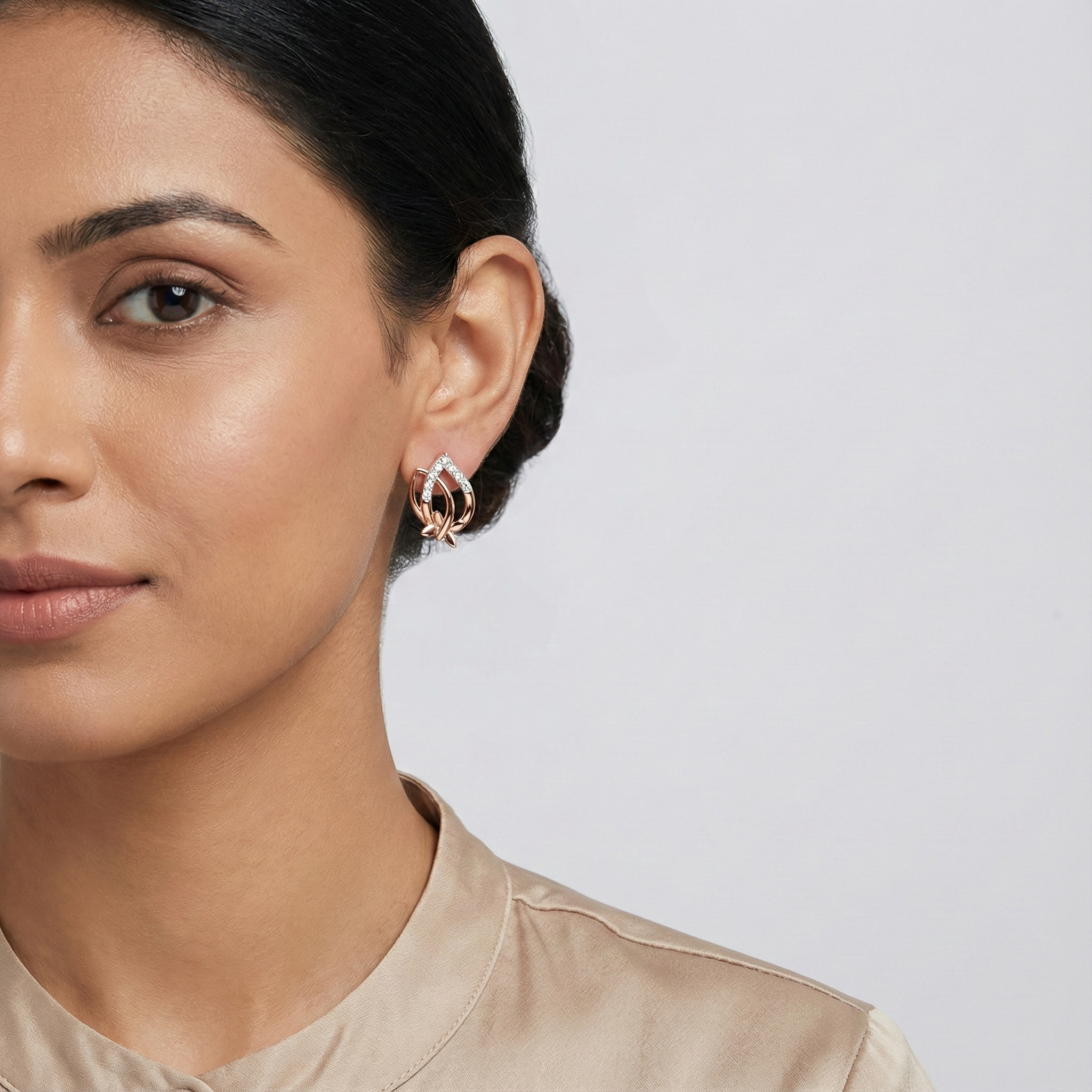 Aveline Bloom Diamond Earrings
