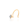 Zorelle Halo Diamond Nose Pin