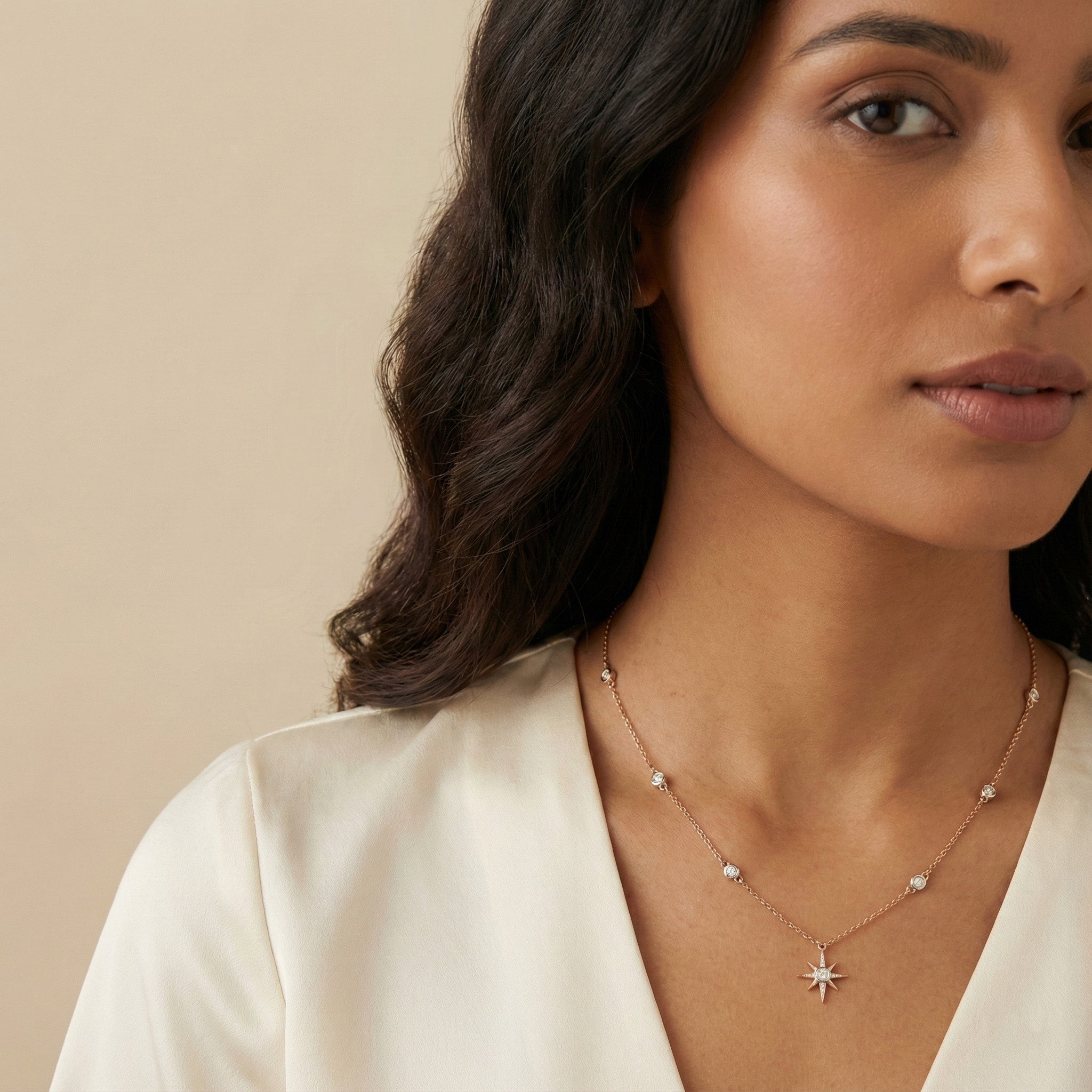 Norelle Gleam Diamond Necklace
