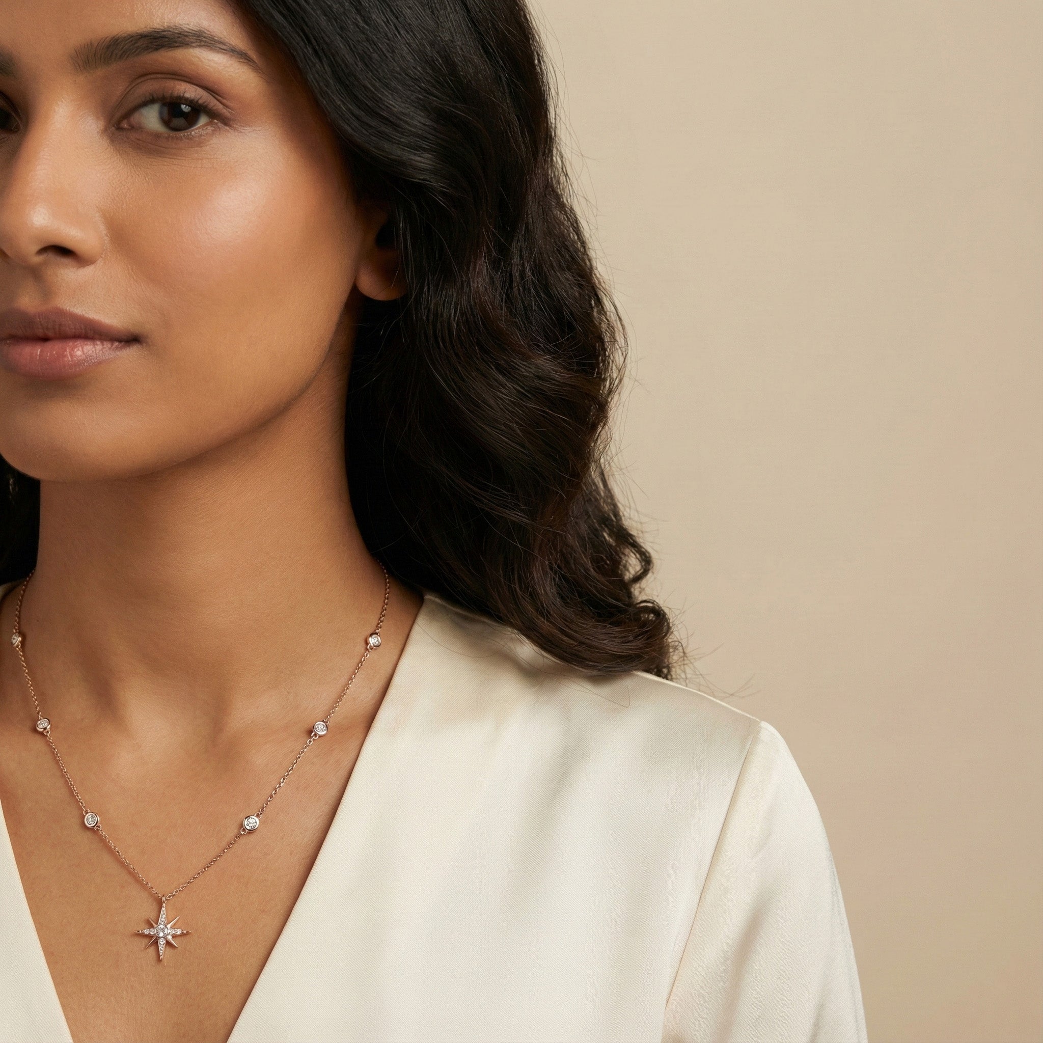 Norelle Gleam Diamond Necklace