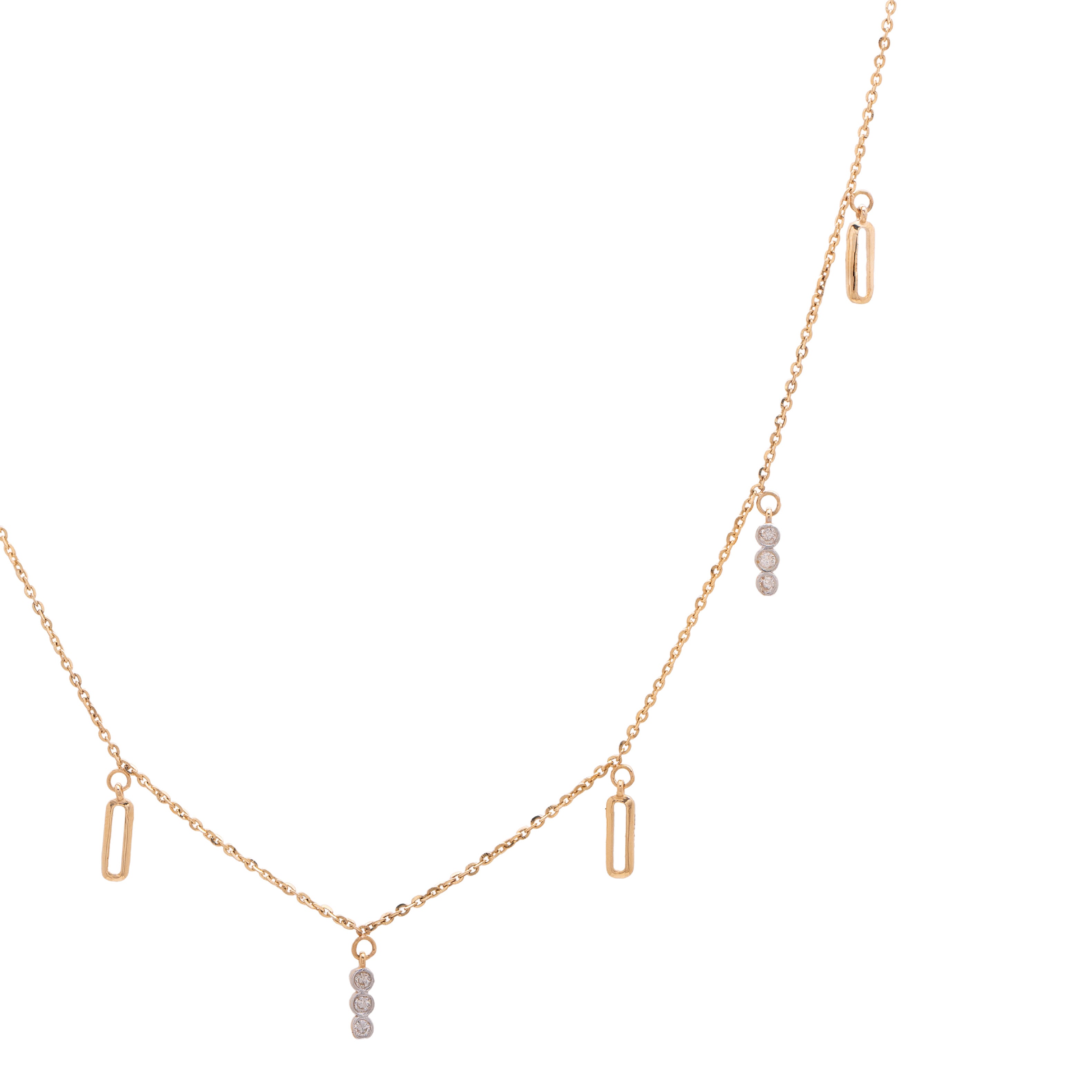 Orlisse Gleam Diamond Necklace