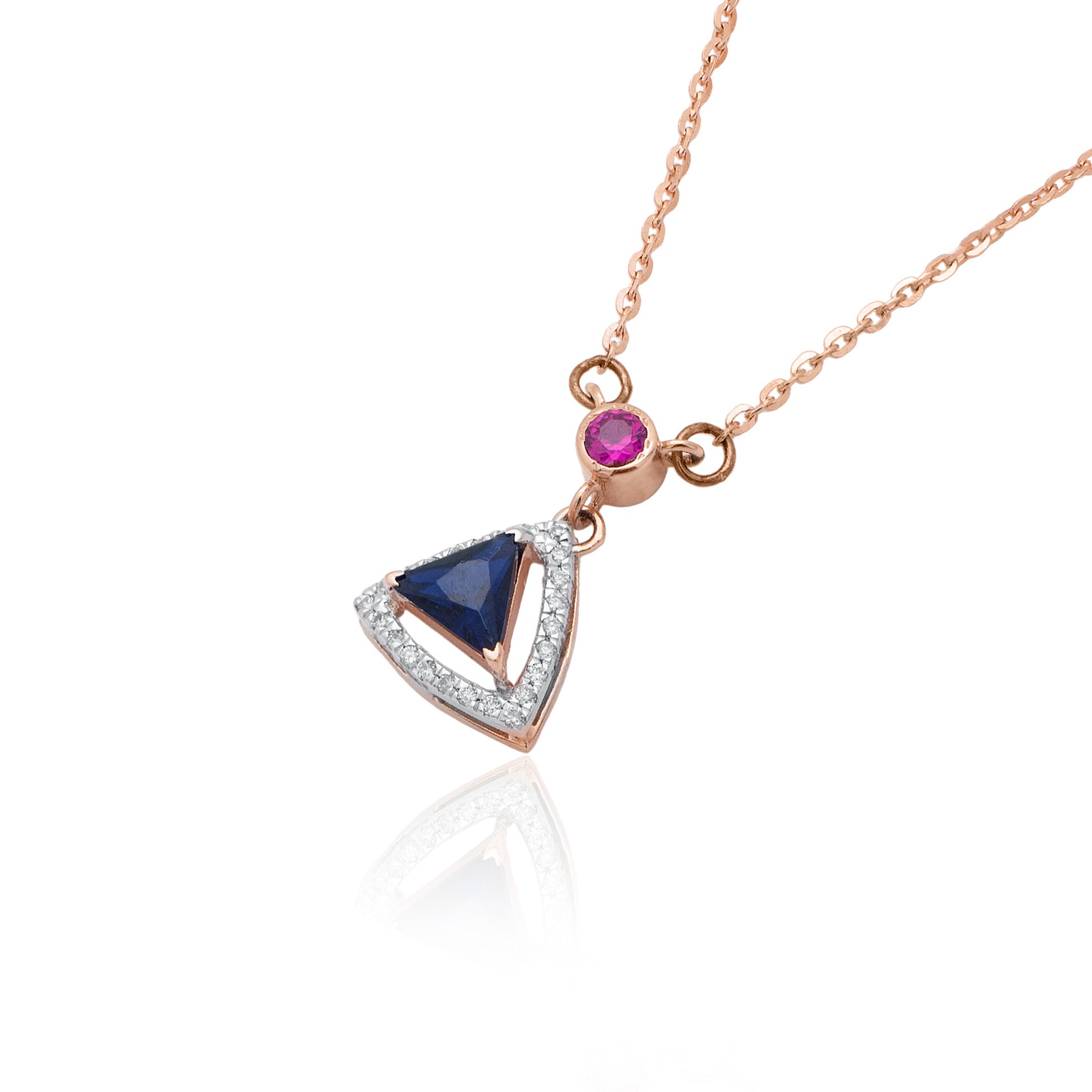 Mariselle Halo Diamond Pendant