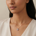 Corielle Halo Diamond Pendant