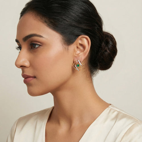 Alina Halo Diamond Pendant Set