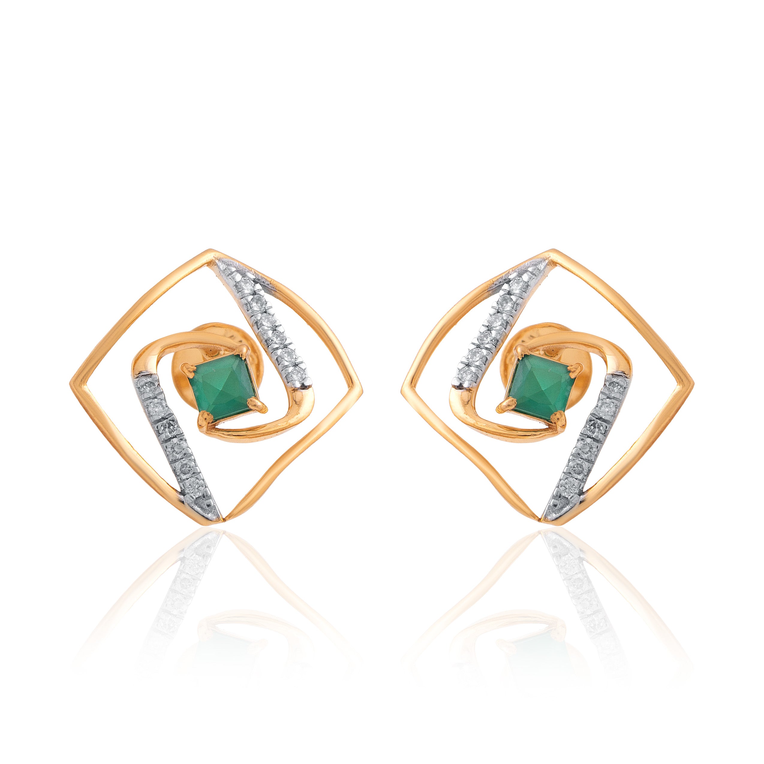 Alina Halo Diamond Pendant Set