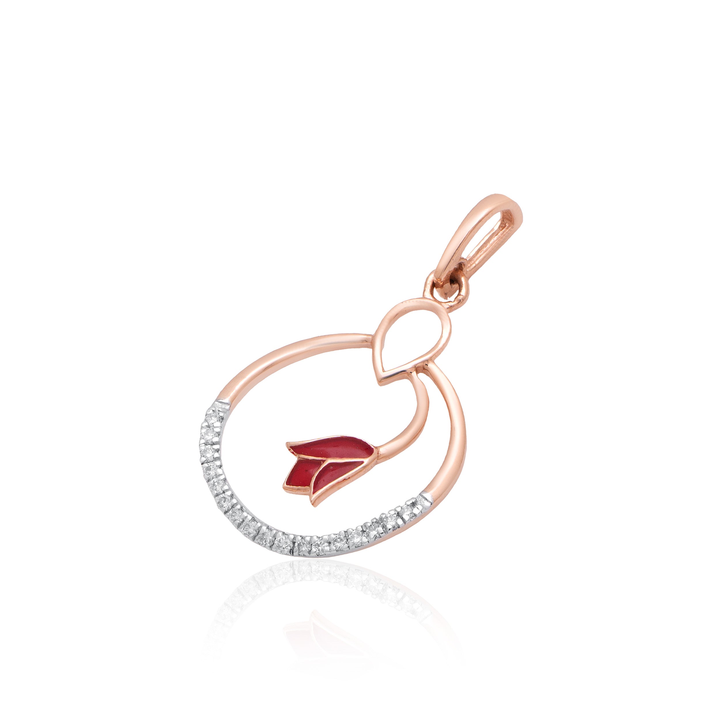 Lumira Halo Diamond Pendant Set