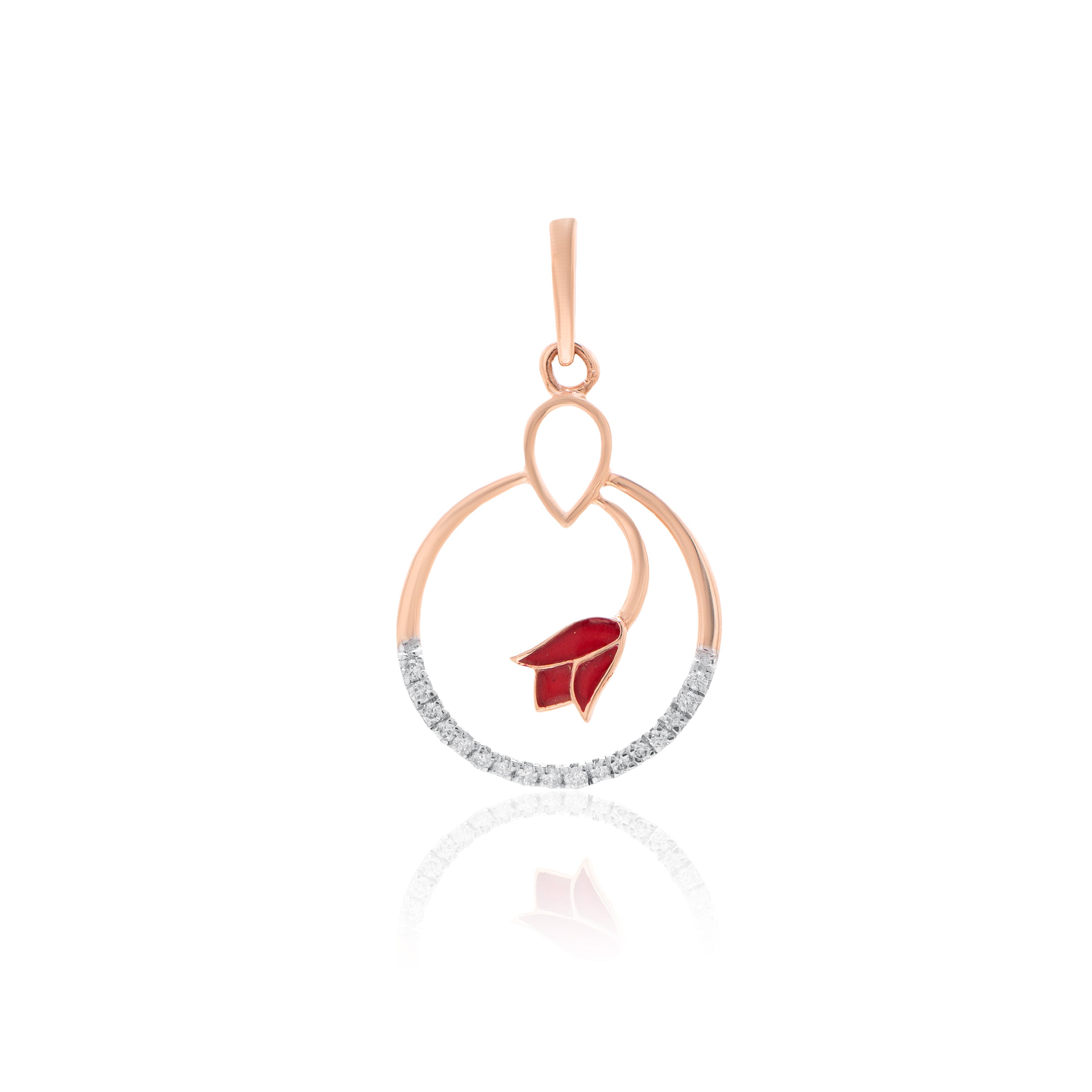 Lumira Halo Diamond Pendant Set