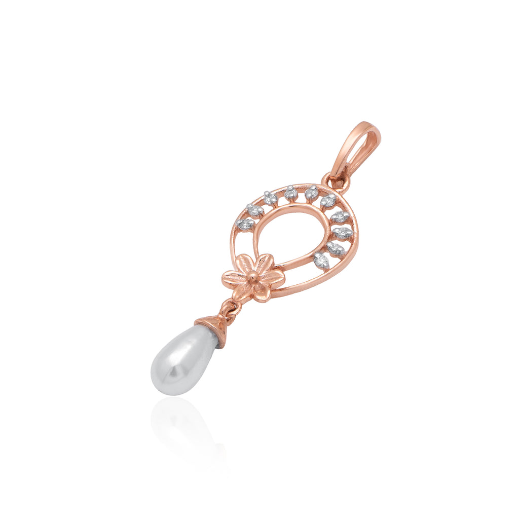 Loressa Halo Diamond Pendant
