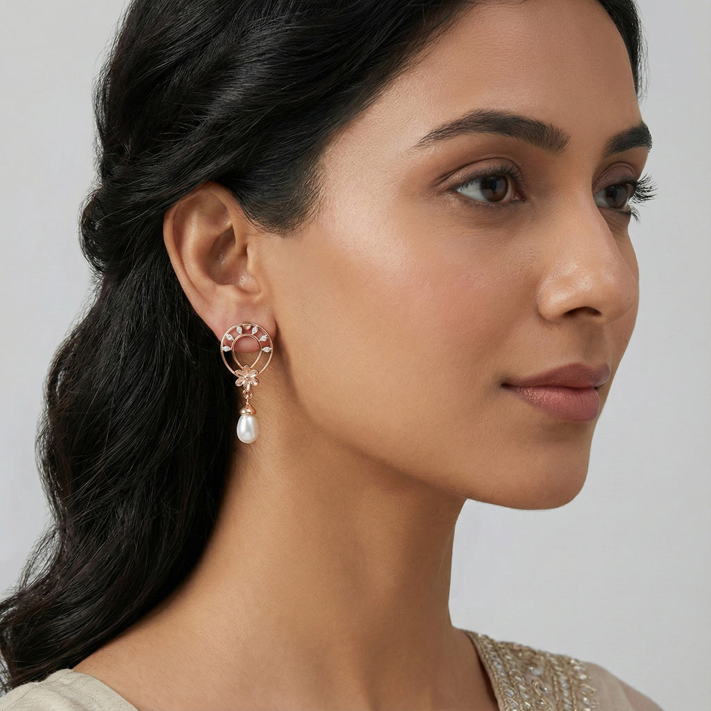 Ariessa Bloom Diamond Earrings