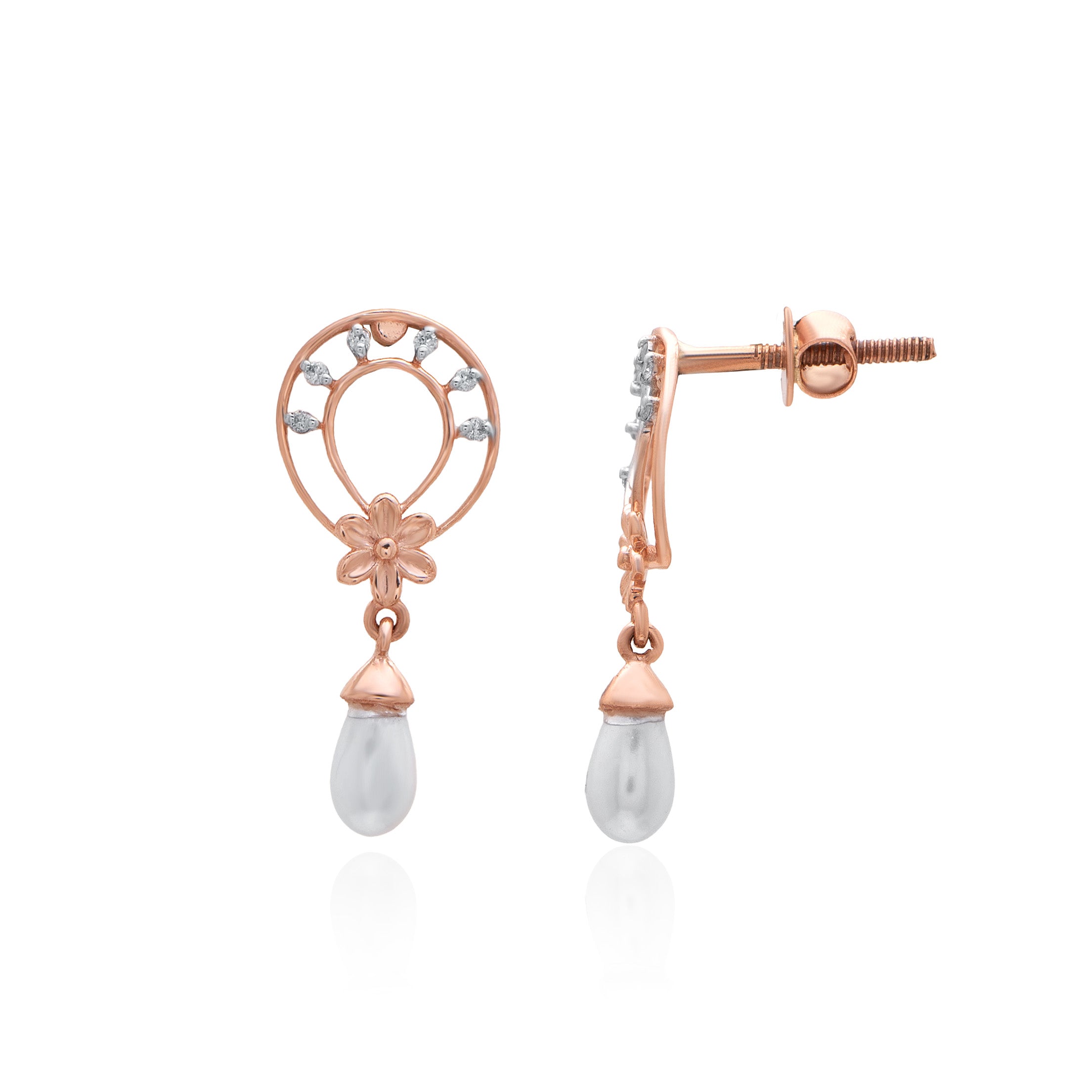 Ariessa Bloom Diamond Earrings