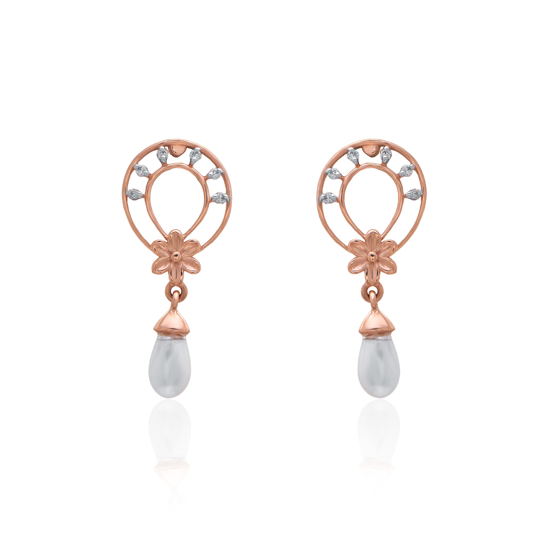 Ariessa Bloom Diamond Earrings