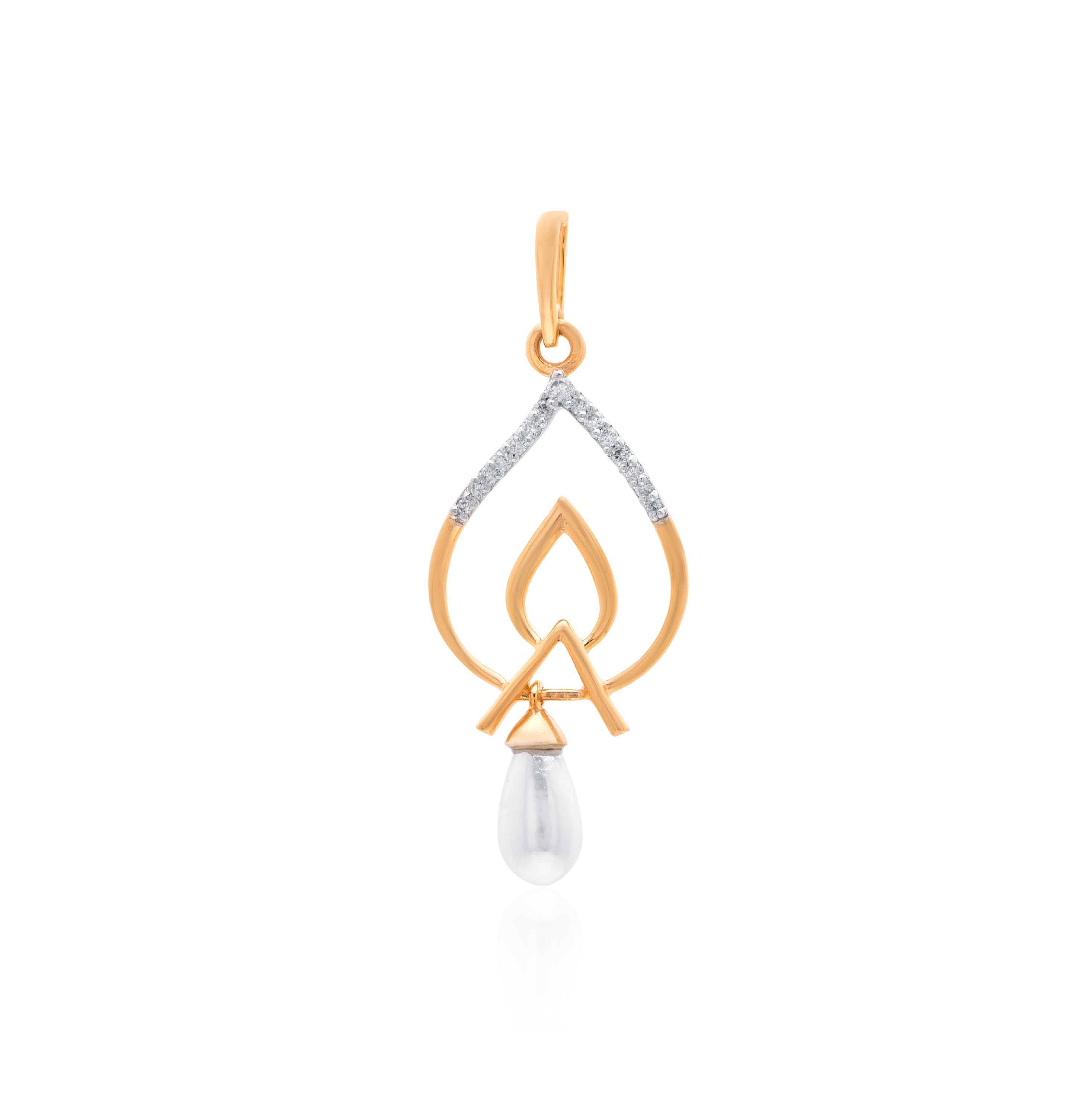Tavira Halo Diamond Pendant