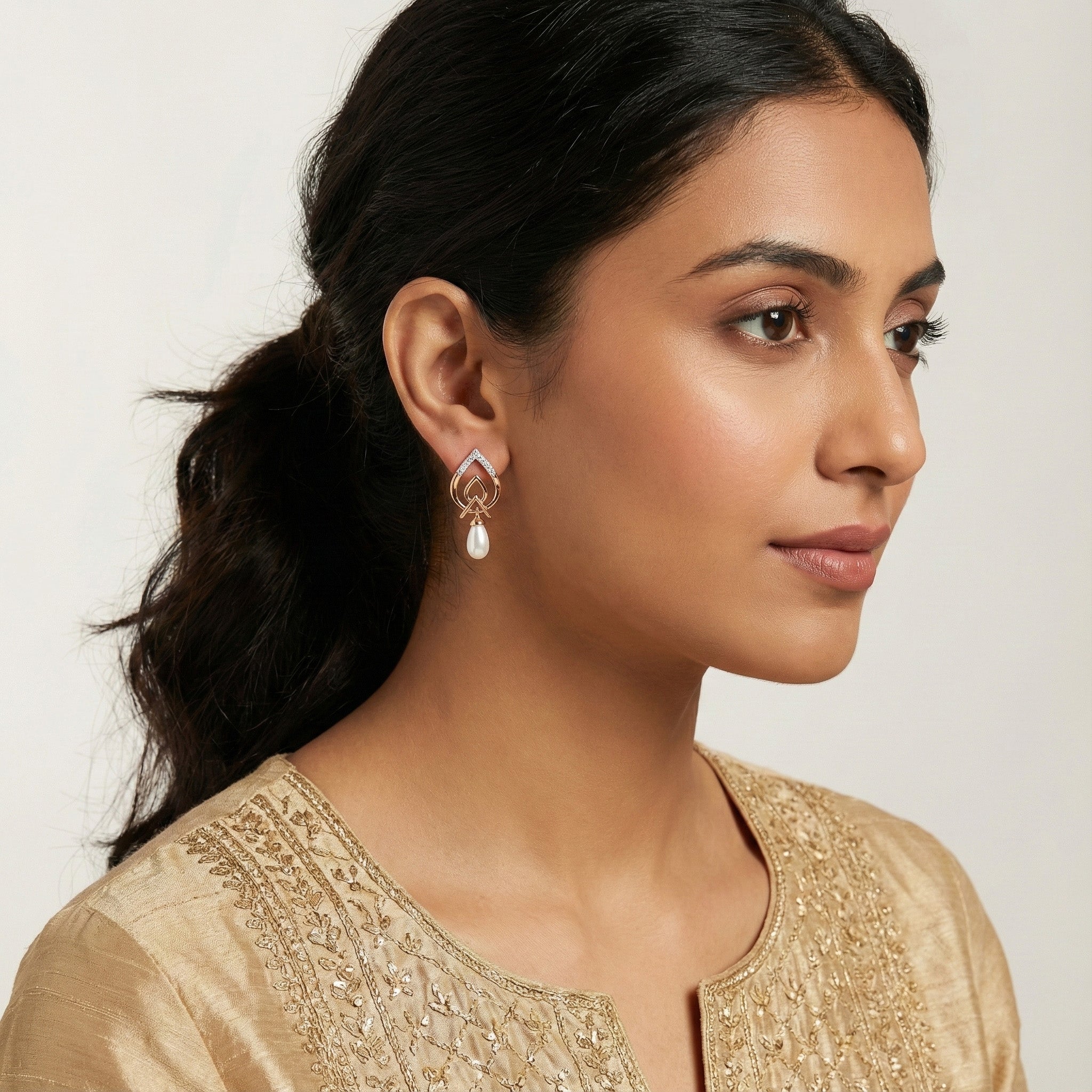 Lorielle Bloom Diamond Earrings