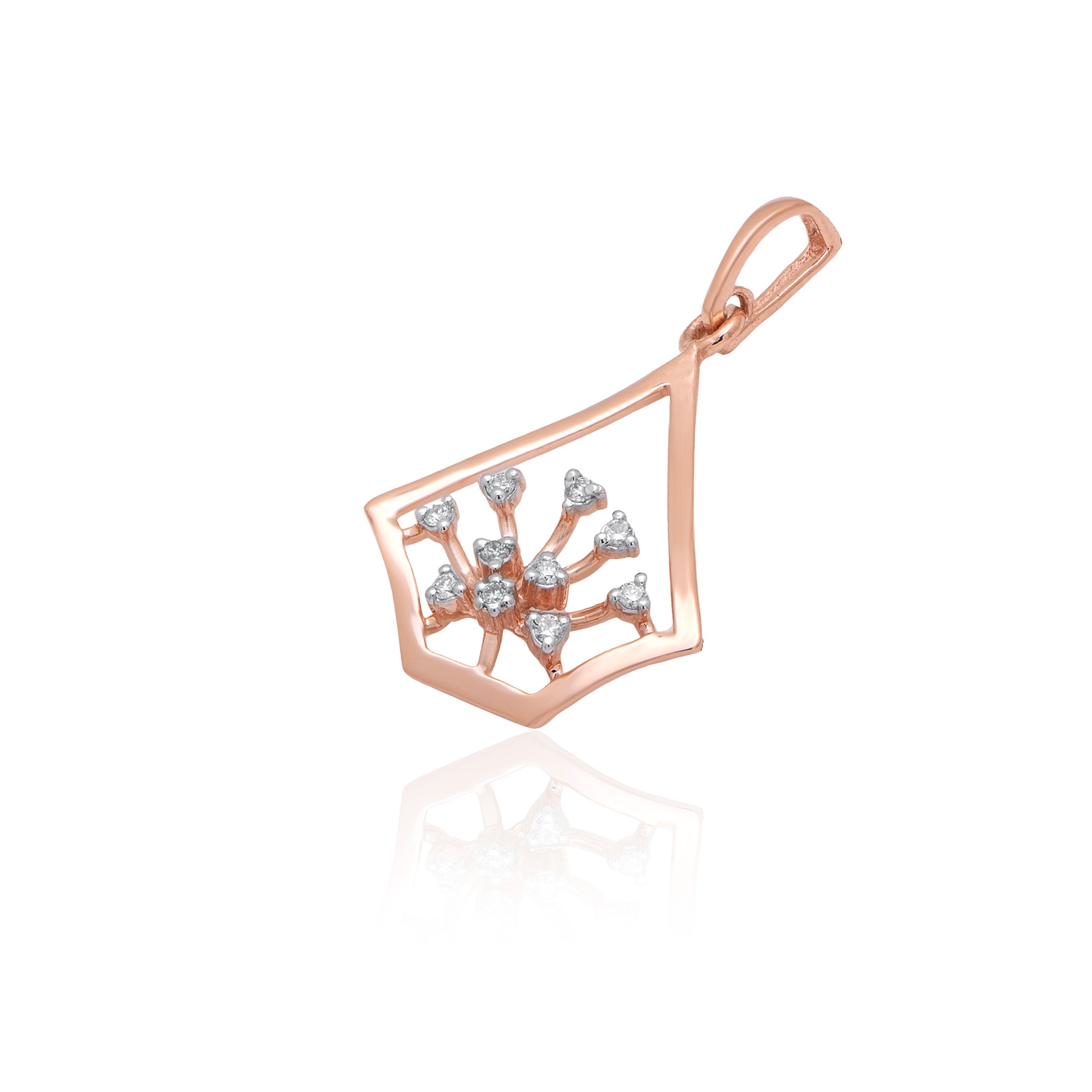 Calira Halo Diamond Pendant