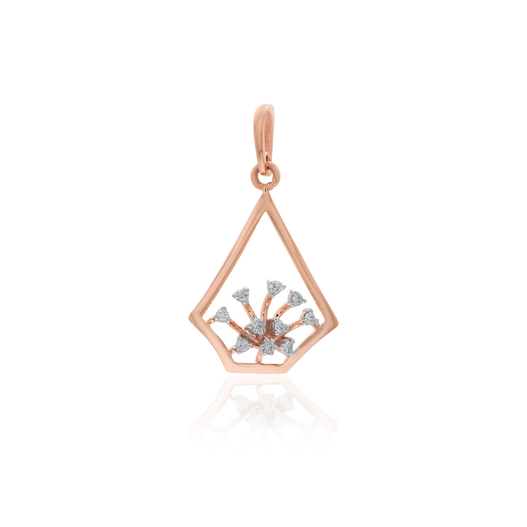Calira Halo Diamond Pendant Set