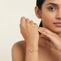 Noressa Halo Diamond Bracelet
