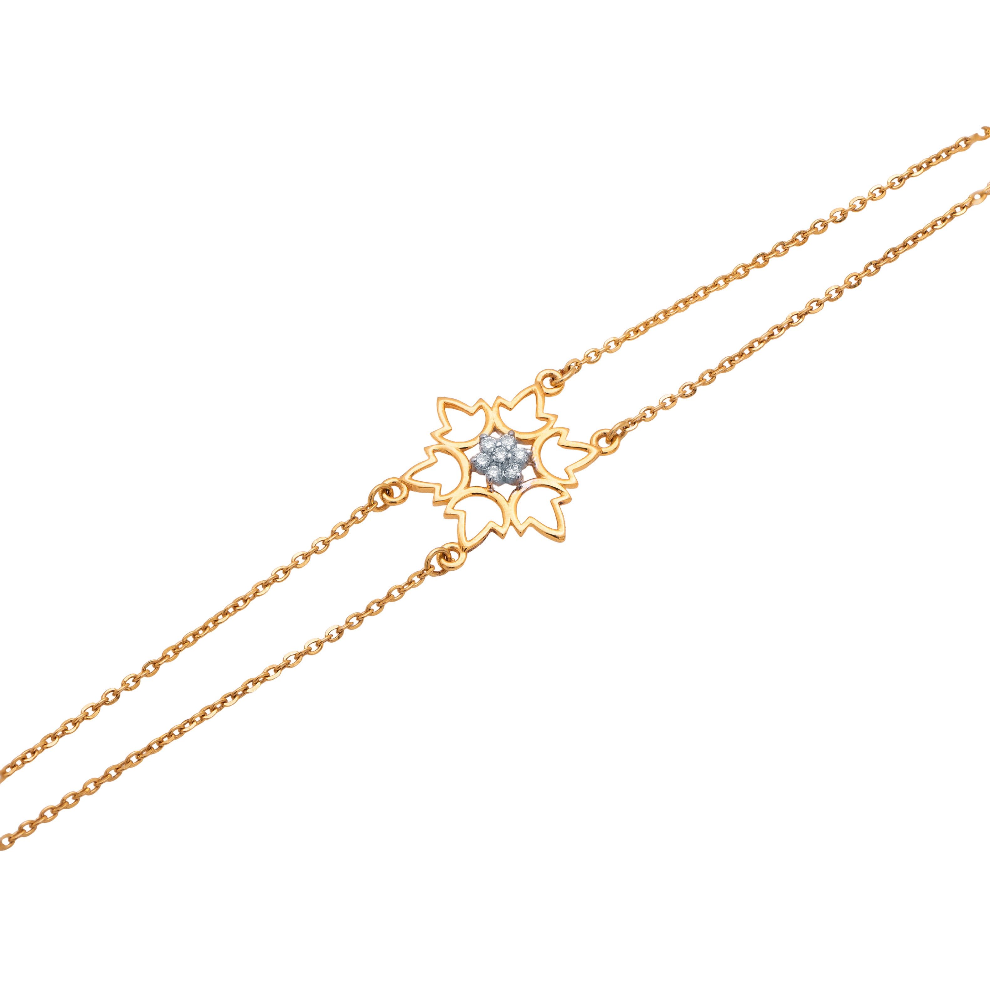 Noressa Halo Diamond Bracelet