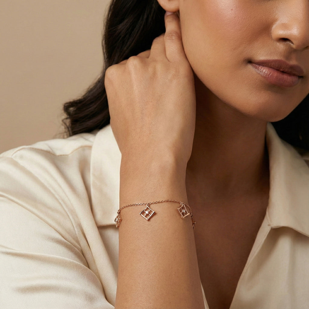 Vanelle Gleam Diamond Bracelet