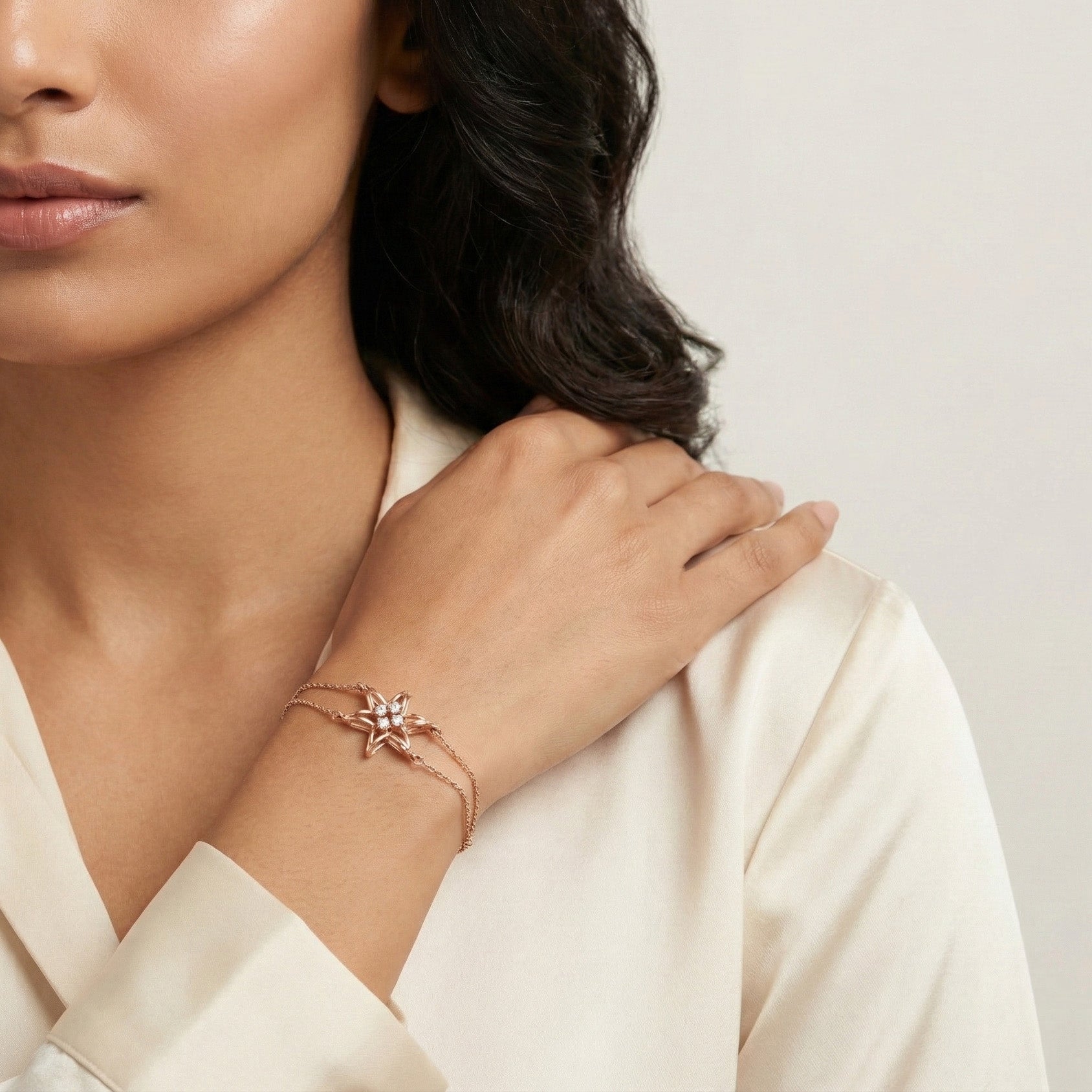 Solene Gleam Diamond Bracelet