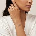 Tamera Halo Diamond Bracelet