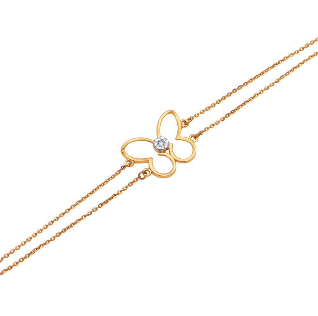 Tamera Halo Diamond Bracelet
