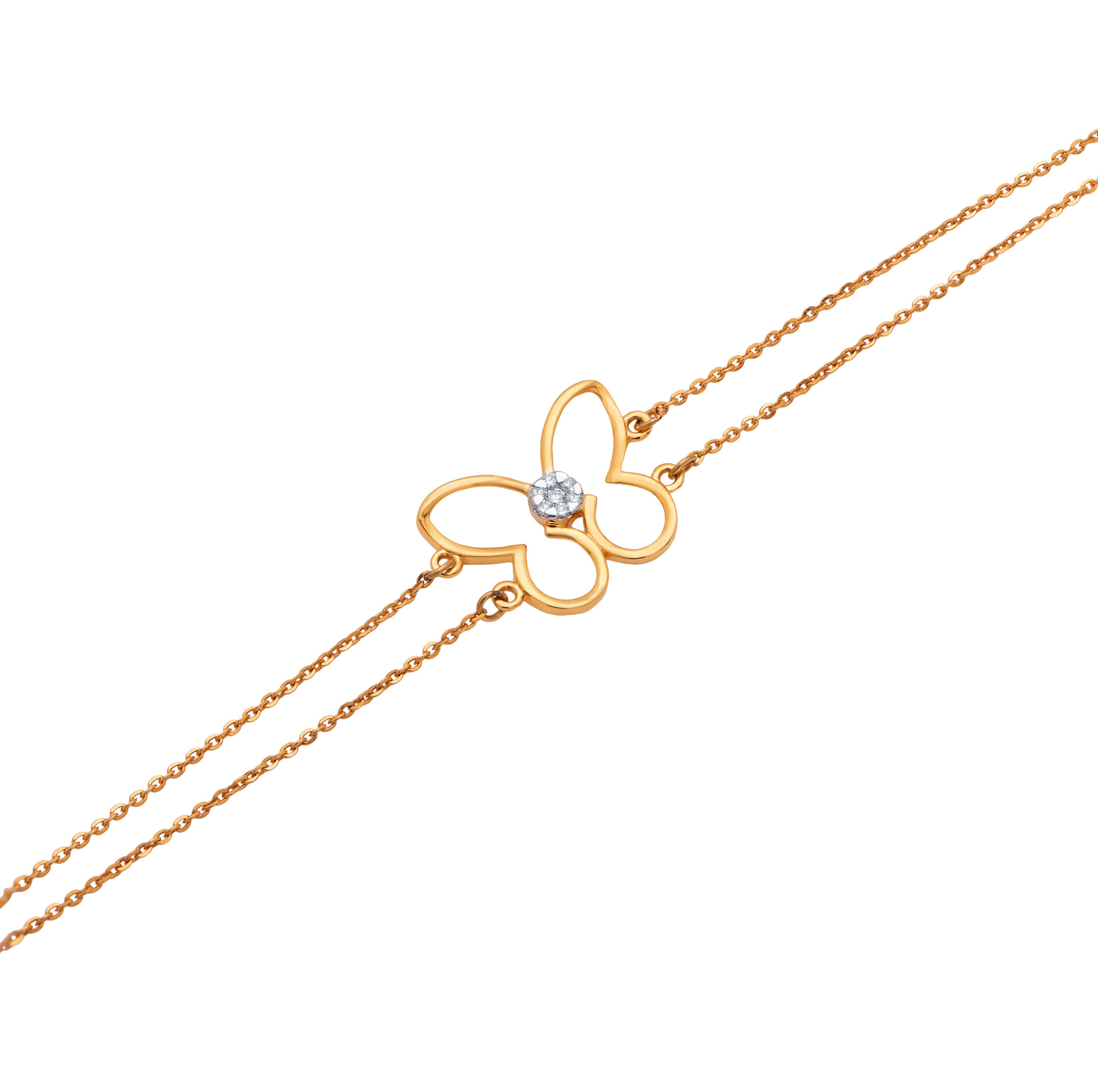 Tamera Halo Diamond Bracelet