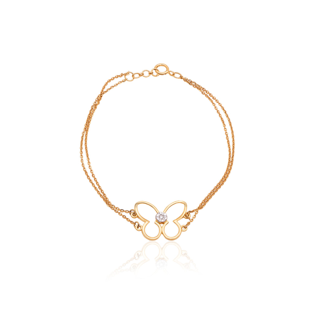 Tamera Halo Diamond Bracelet