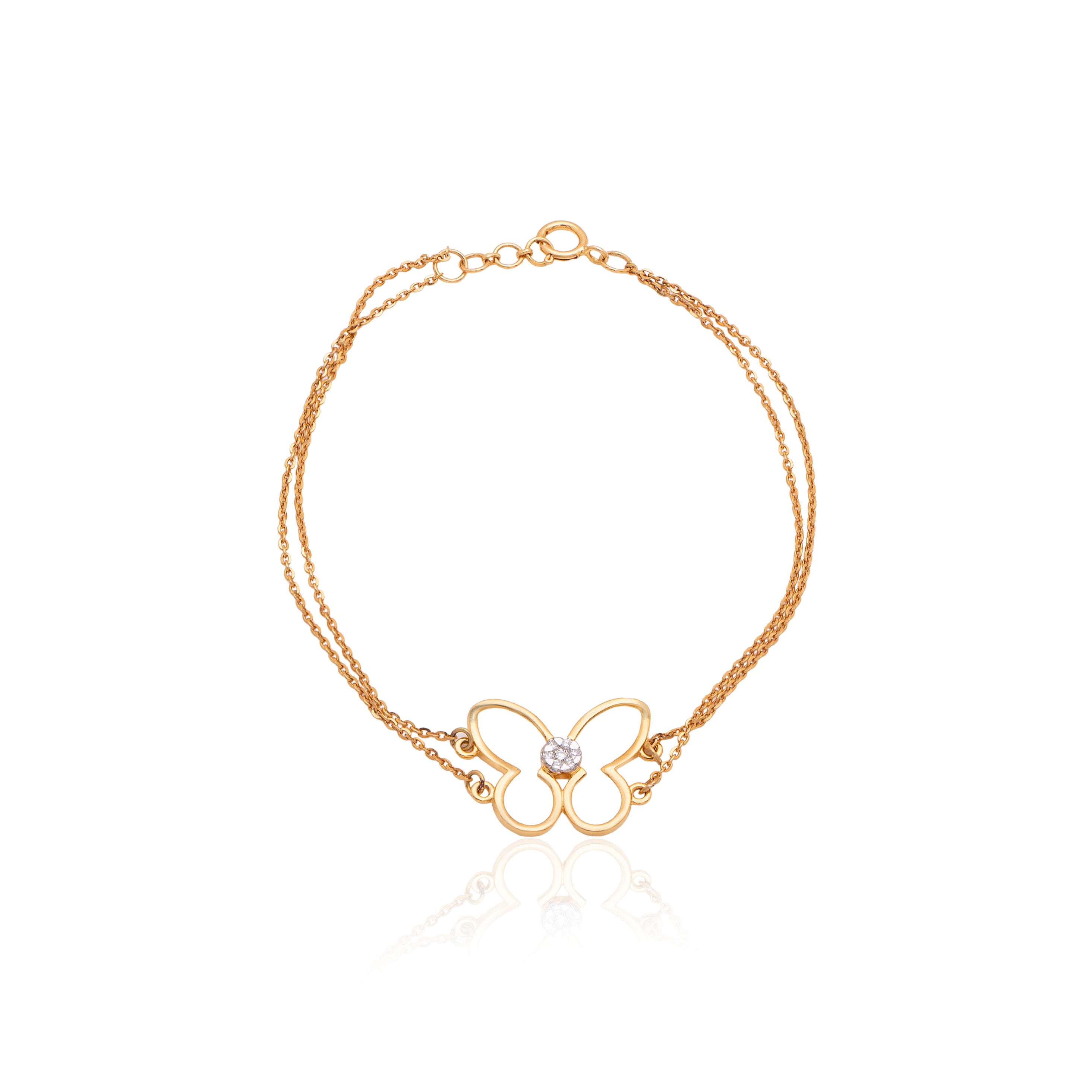 Tamera Halo Diamond Bracelet