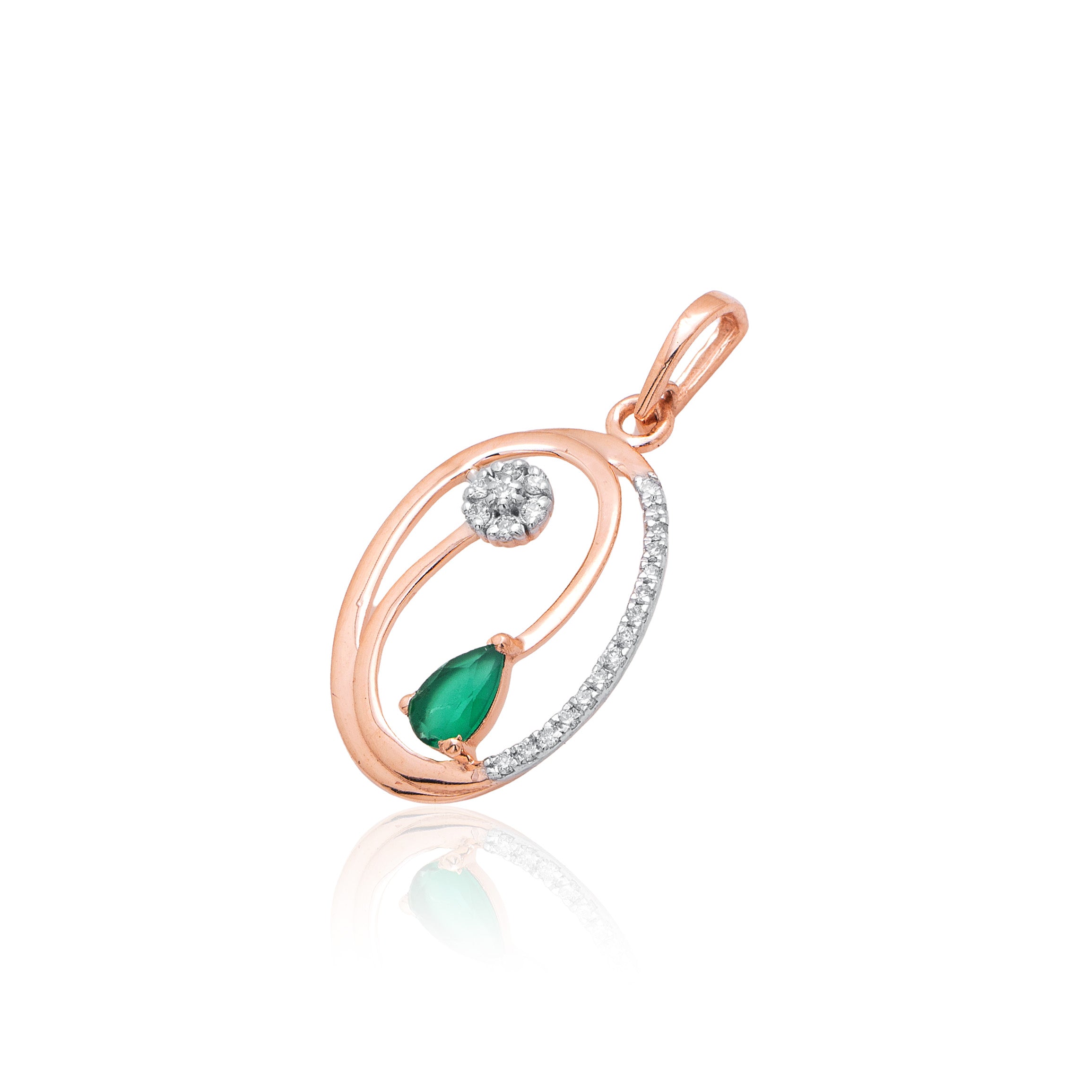 Marella Halo Diamond Pendant