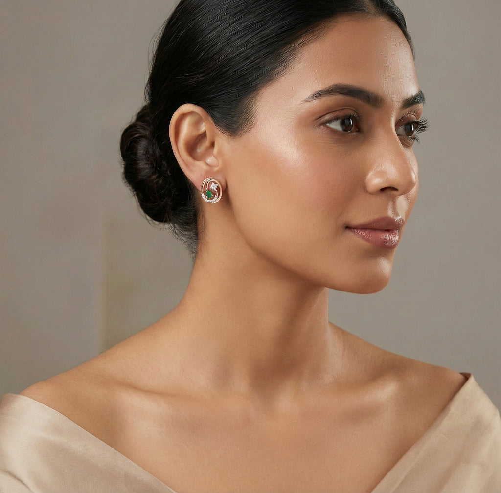 Savera Bloom Diamond Earrings