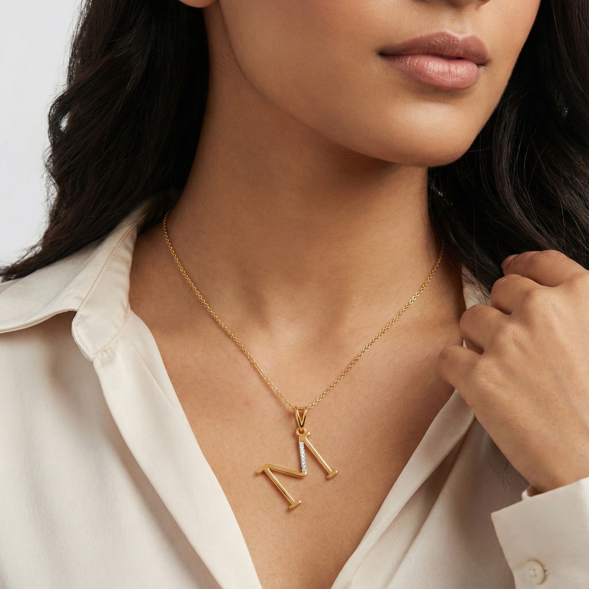 Arlisse Halo Diamond Pendant