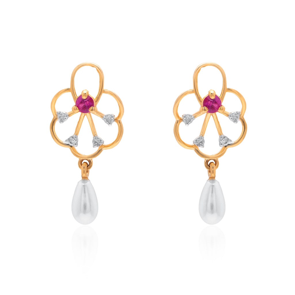 Valenne Bloom Diamond Earrings