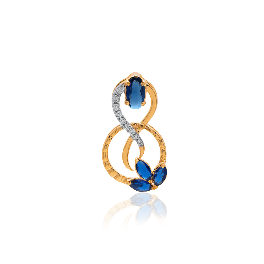 Orlina Halo Diamond Pendant